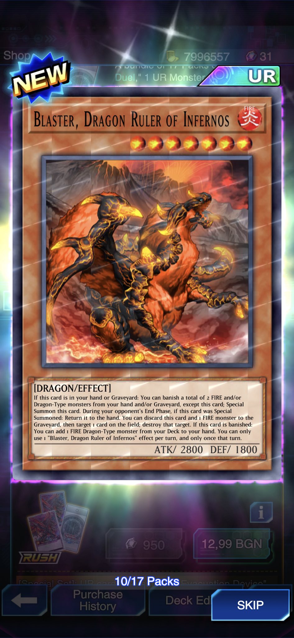 yugioh blaster dragon ruler of infernos deck Complete Custom for Yu-Gi-Oh! Limited Edition CT10-EN002 - Blaster, Dragon Ruler
