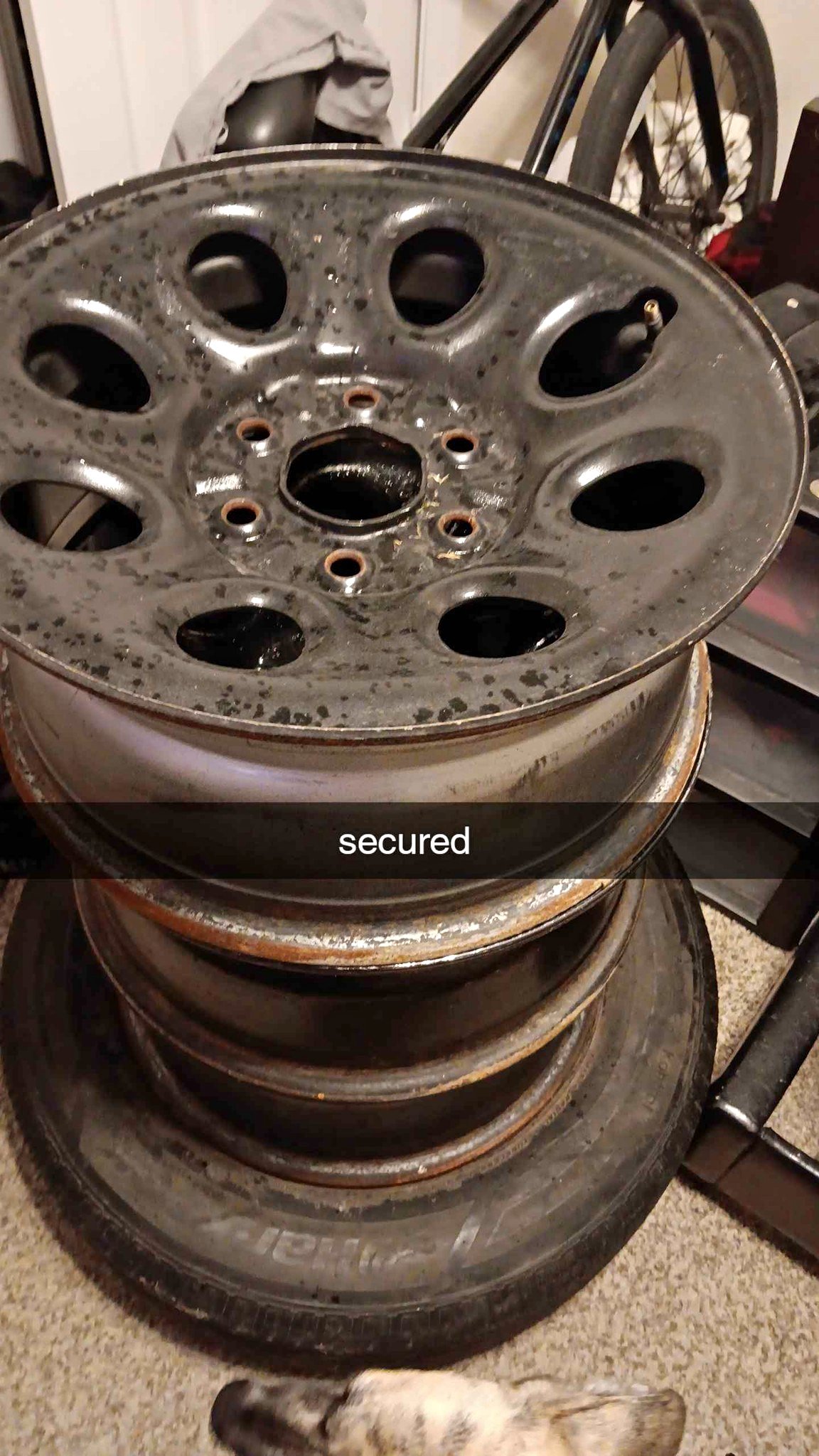Black Cookie Rims Chevy 6 lug - Car Wheels, Tires & Parts - Nederland ...