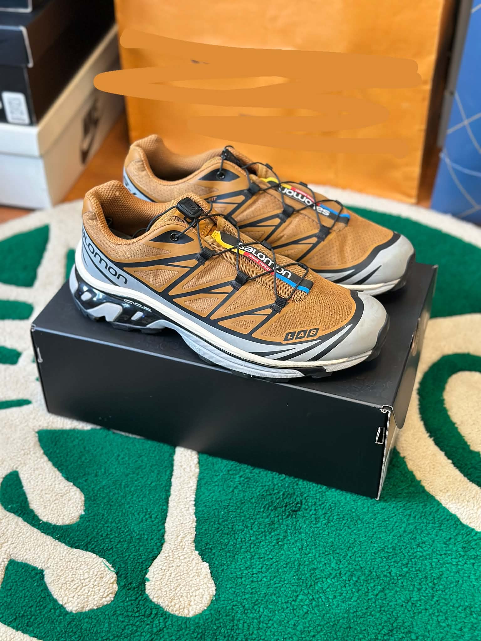 Selling Salomon xt-6 cathay spice size 8.5 used pair only 4.8k