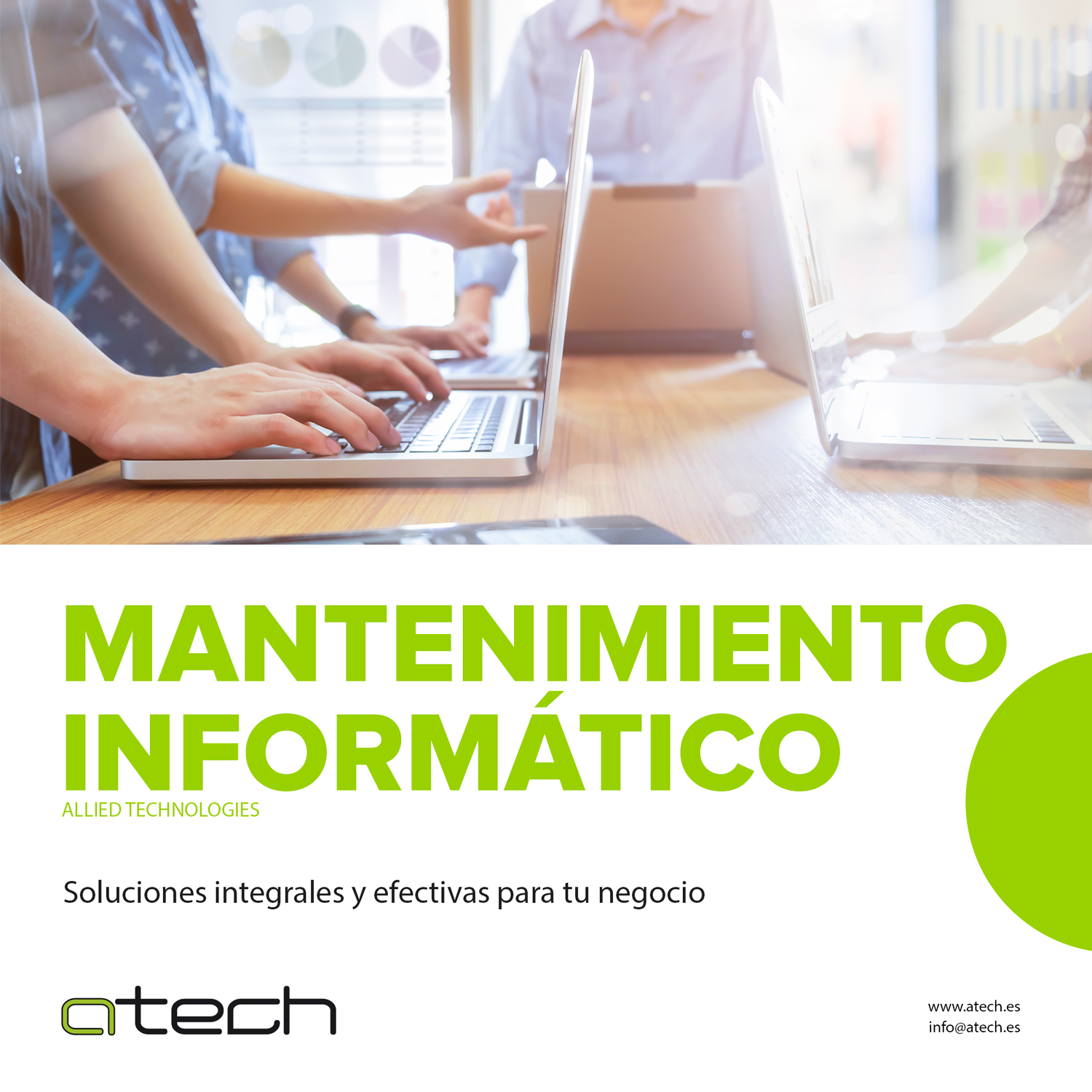 Atech - 👉 ¿Buscas soluciones reales para los sistemas de...