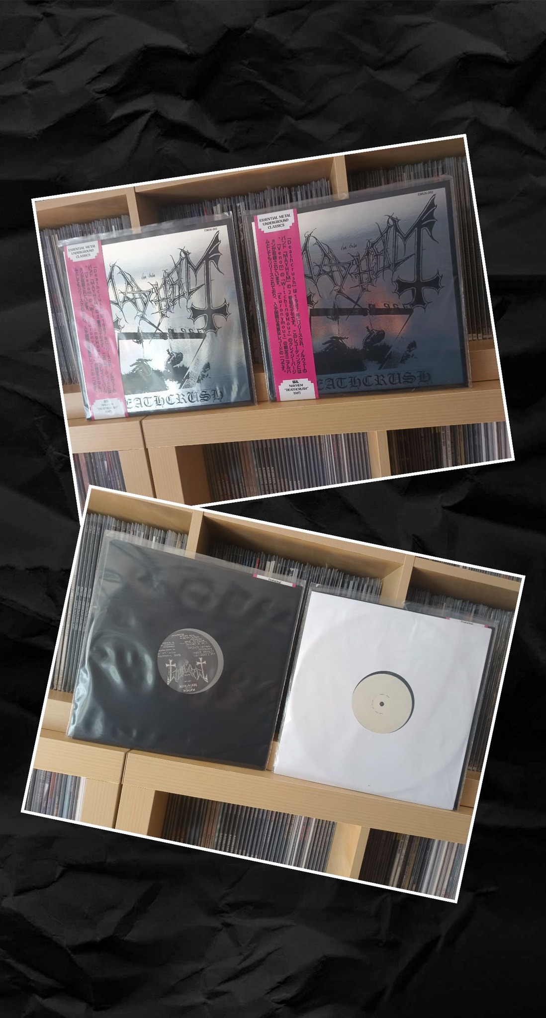 Mayhem deathcrush fan club release vinyl