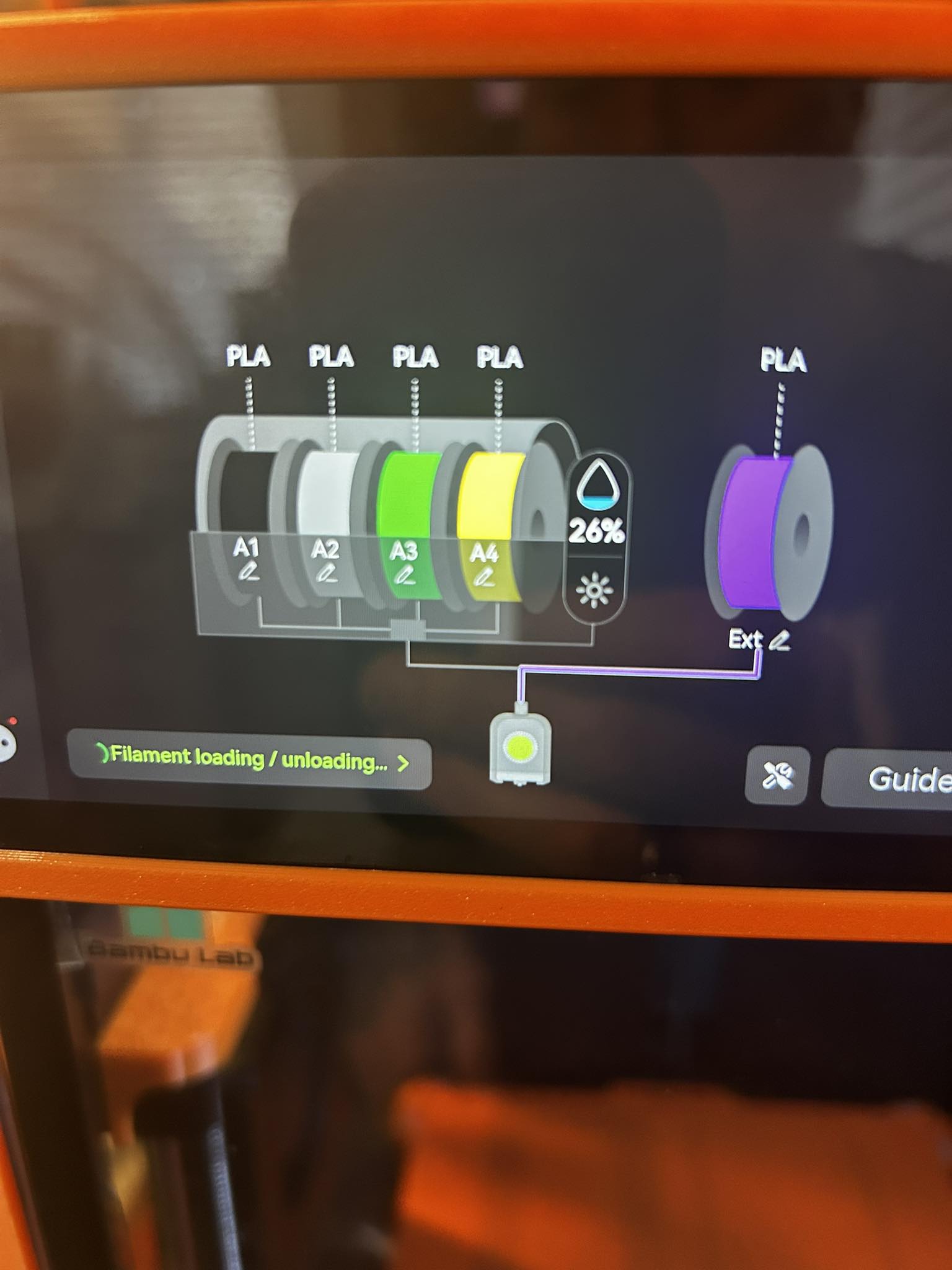 ams 2 pro slot 4 error with unload issue