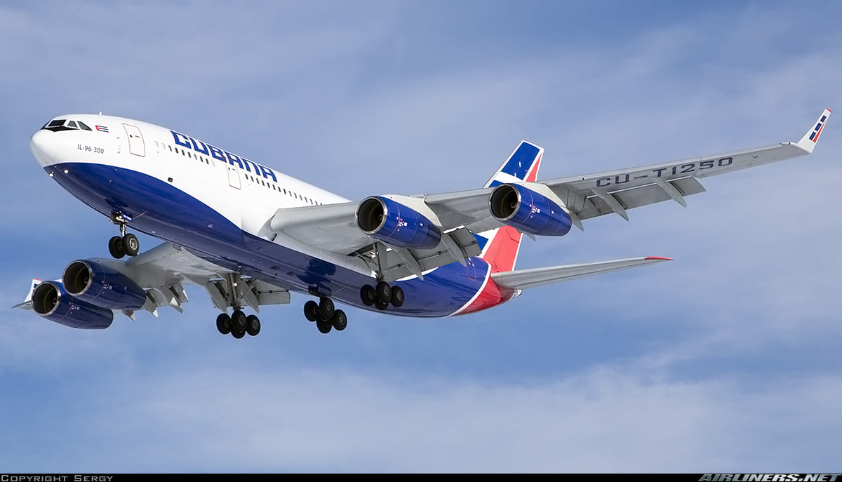 Ilyushin IL-96-300 CU-T1250 🇨🇺 Tocumen Int. Panamá 🇵🇦 07.lex 📸