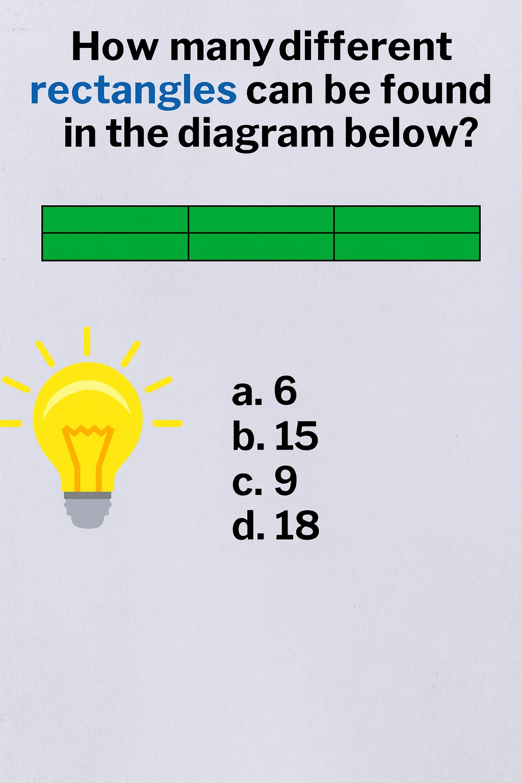 Maths Tricks and Puzzles | Math Challenge: How Many Rectangles | Facebook