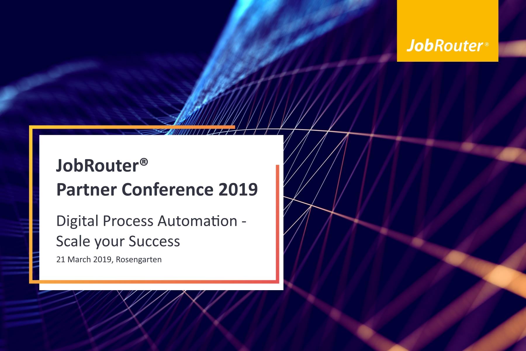 JobRouter - REGISTER NOW JobRouter partner, watch out:... | Facebook