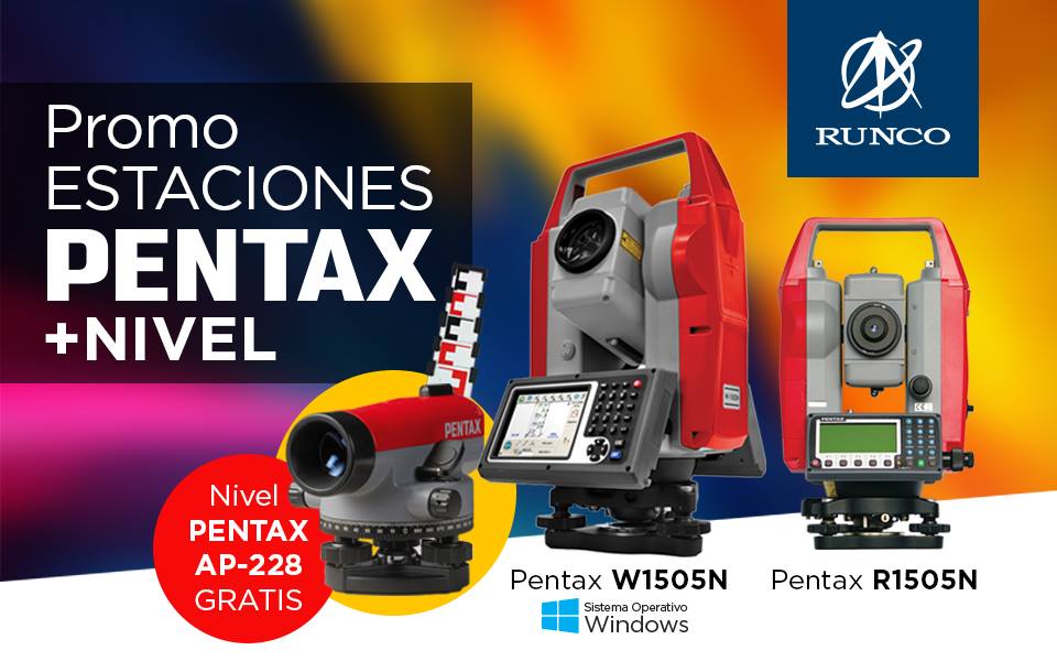 Runco S.A. - 📣 Con la compra de una Estación Total Pentax... | Facebook