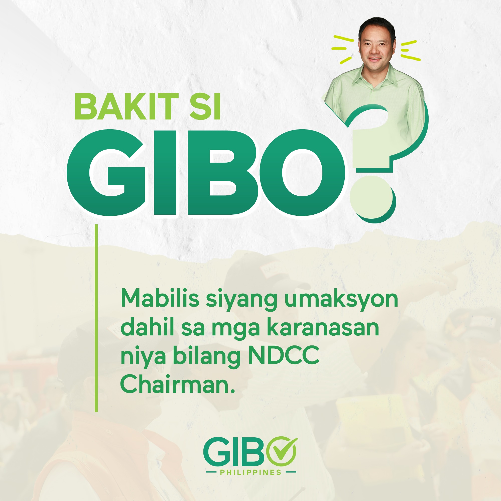 GIBO Teodoro PH - Gibo Para sa Bayan: Bakit si Gibo?... | Facebook