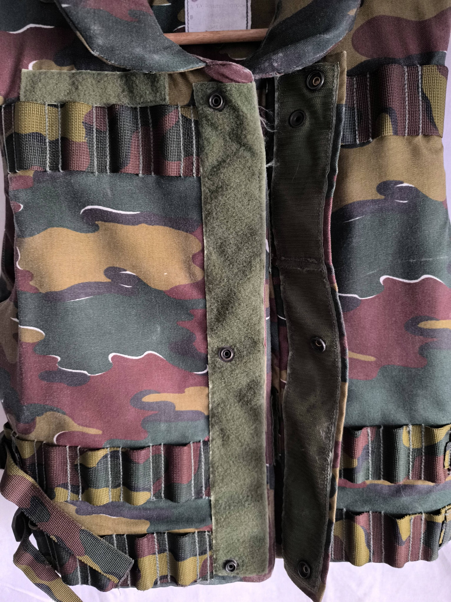 Belgian Army Flak Vest