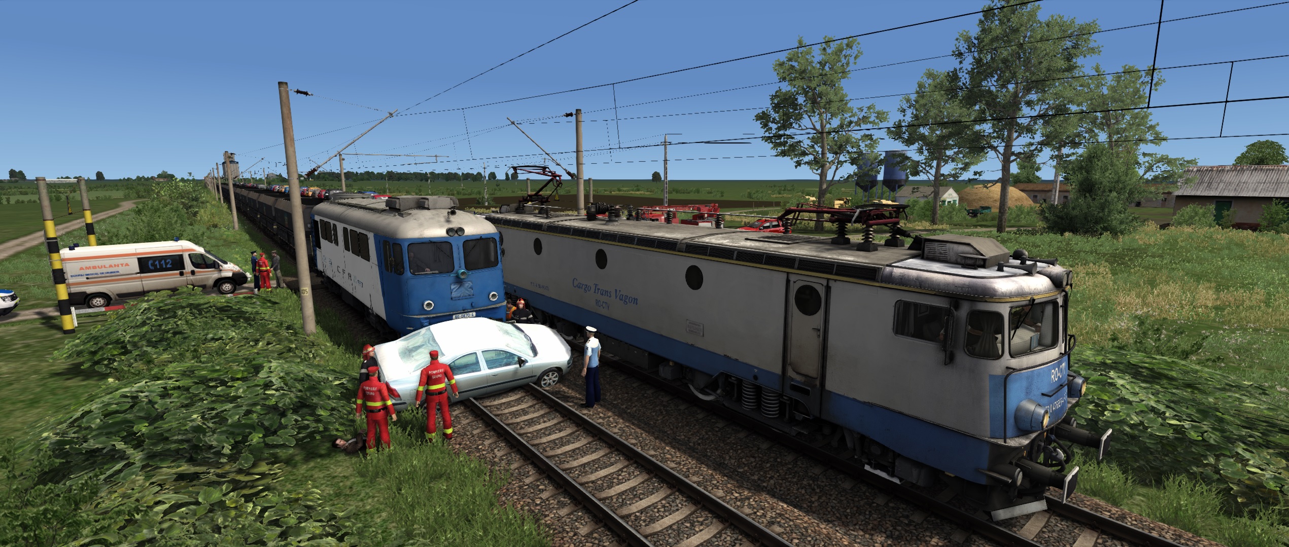 TRAIN SIMULATOR ROMANIA | La iesirea din Traian Sat | Facebook
