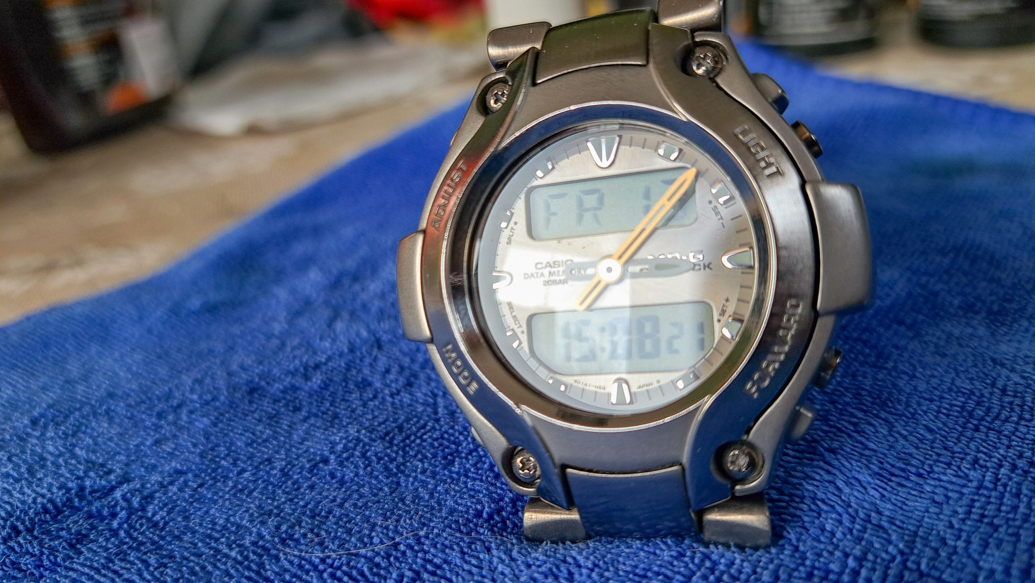 Casio G shock MR-G 130 T - 1998 ST Maldu a 8 V FR JGHHT HHT SHET