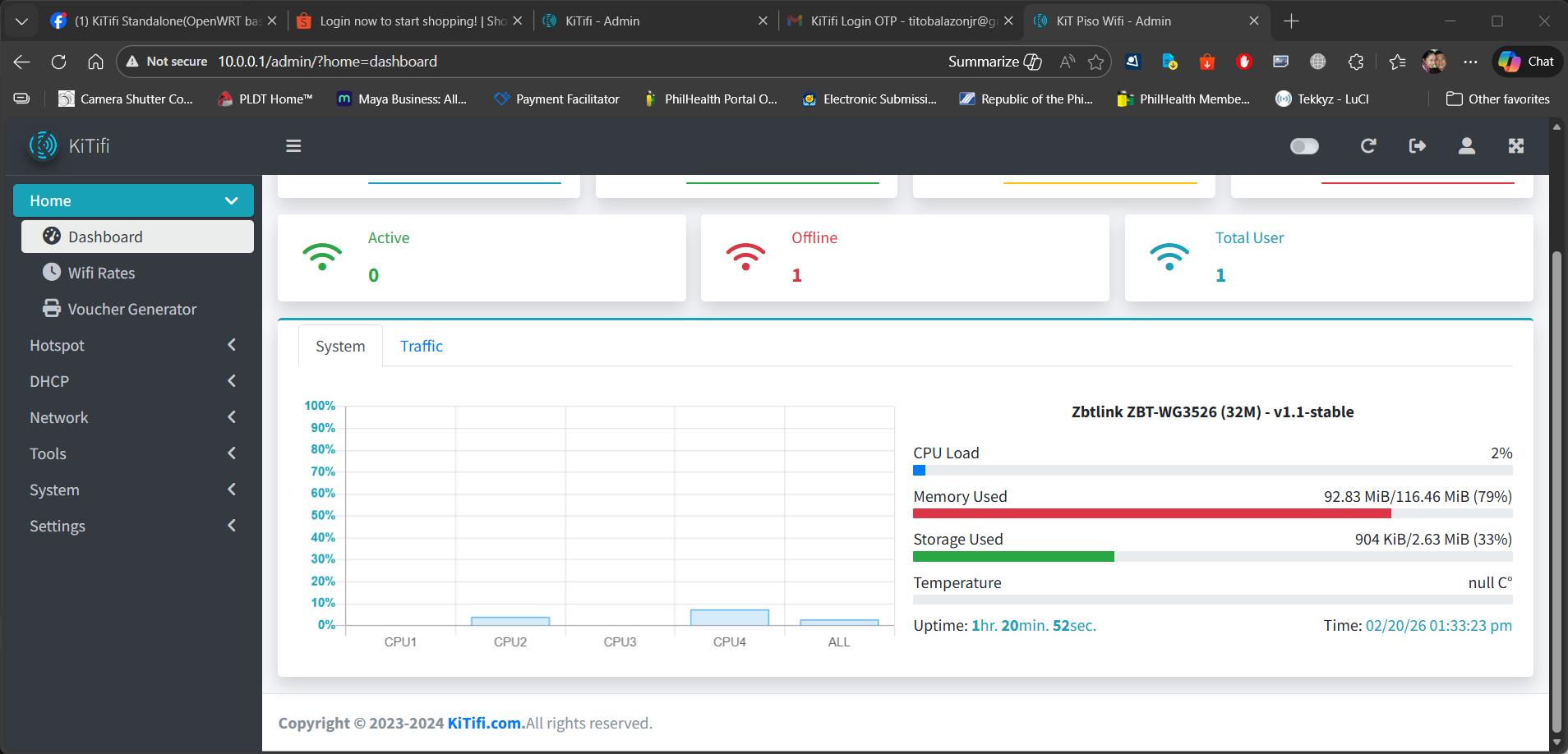KiTifi Standalone(OpenWRT based) | Facebook