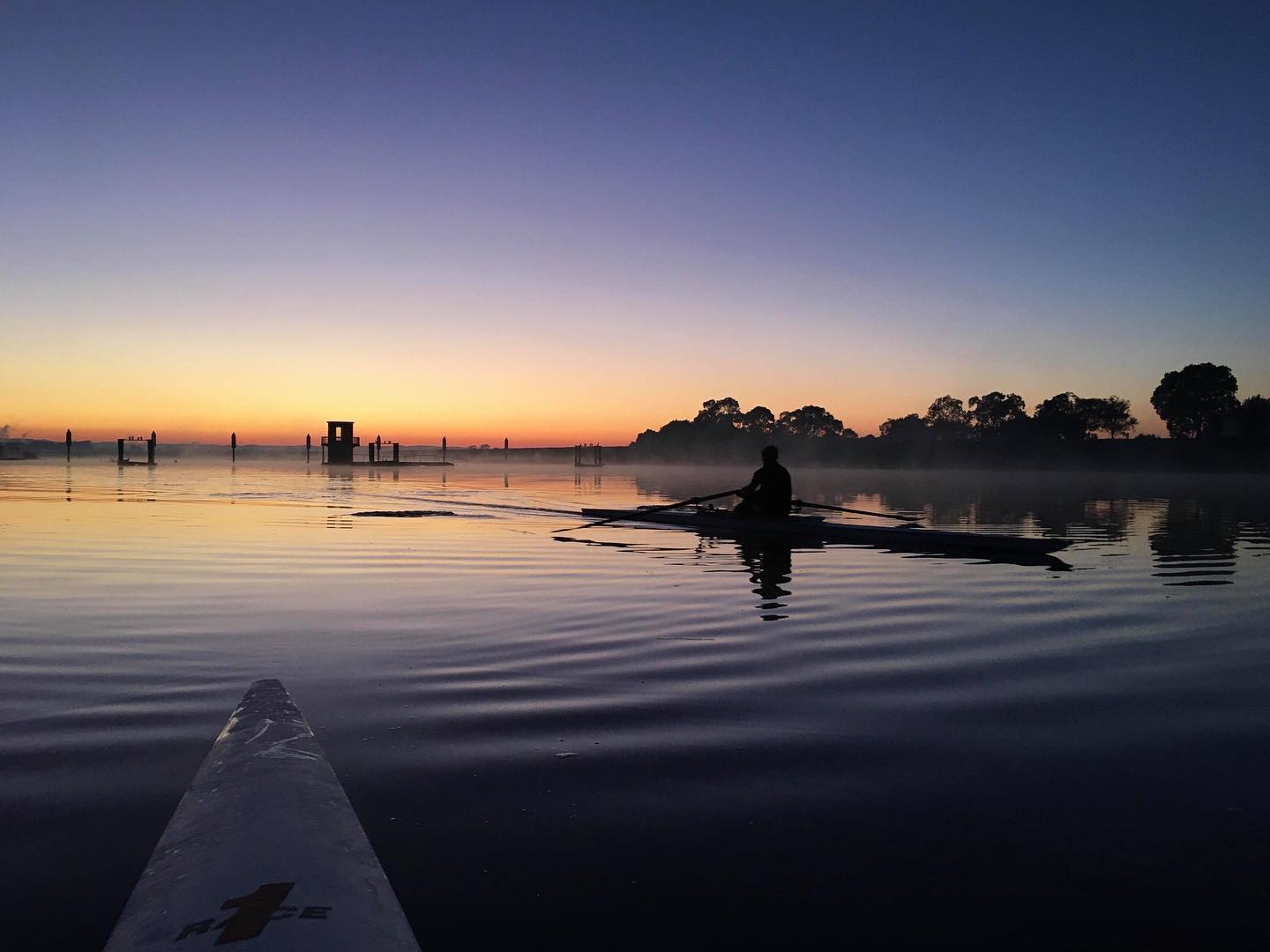 Our happy place. Sunrise at the NWSC... - Carrum Rowing Club