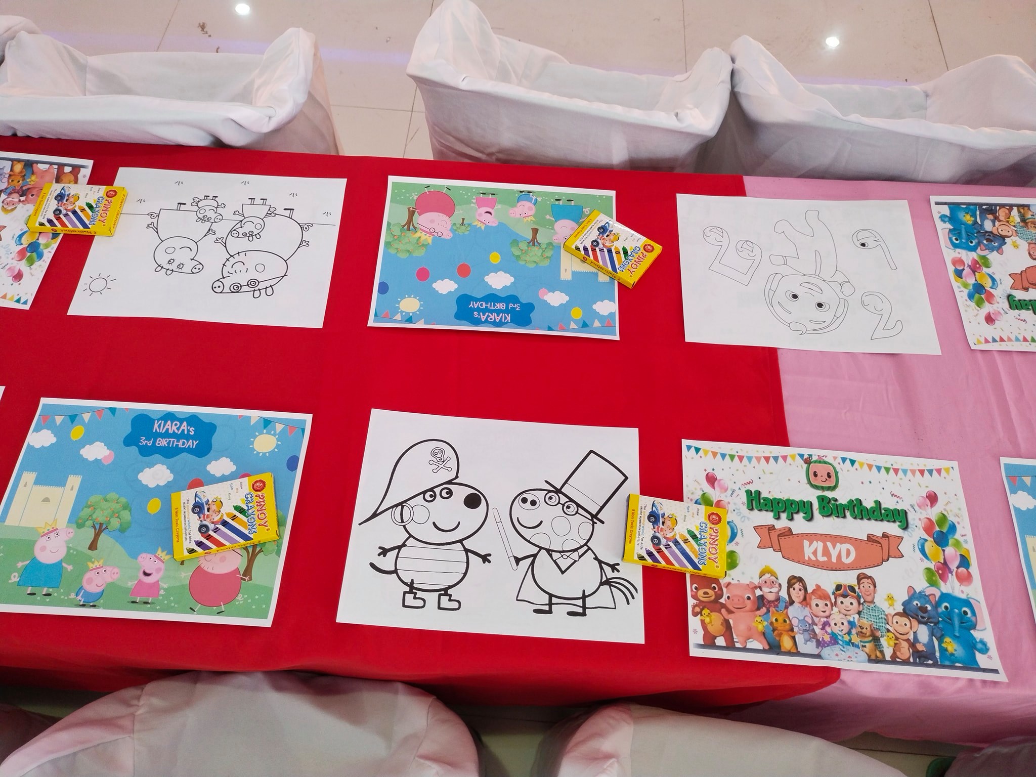 Cocomelon Theme Activity Mat... - The Party Crafts by Anne