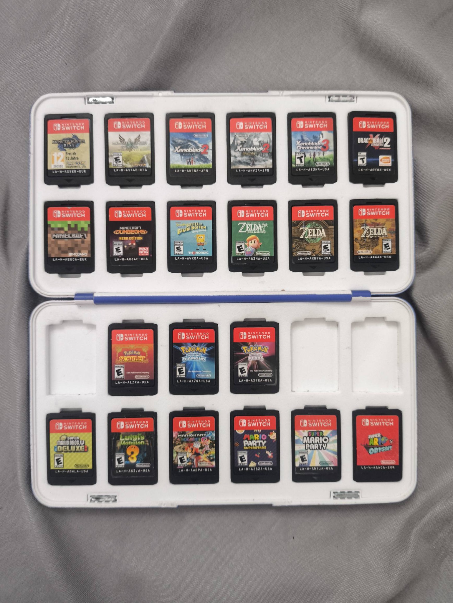 For those who are interested Below are the full list of items