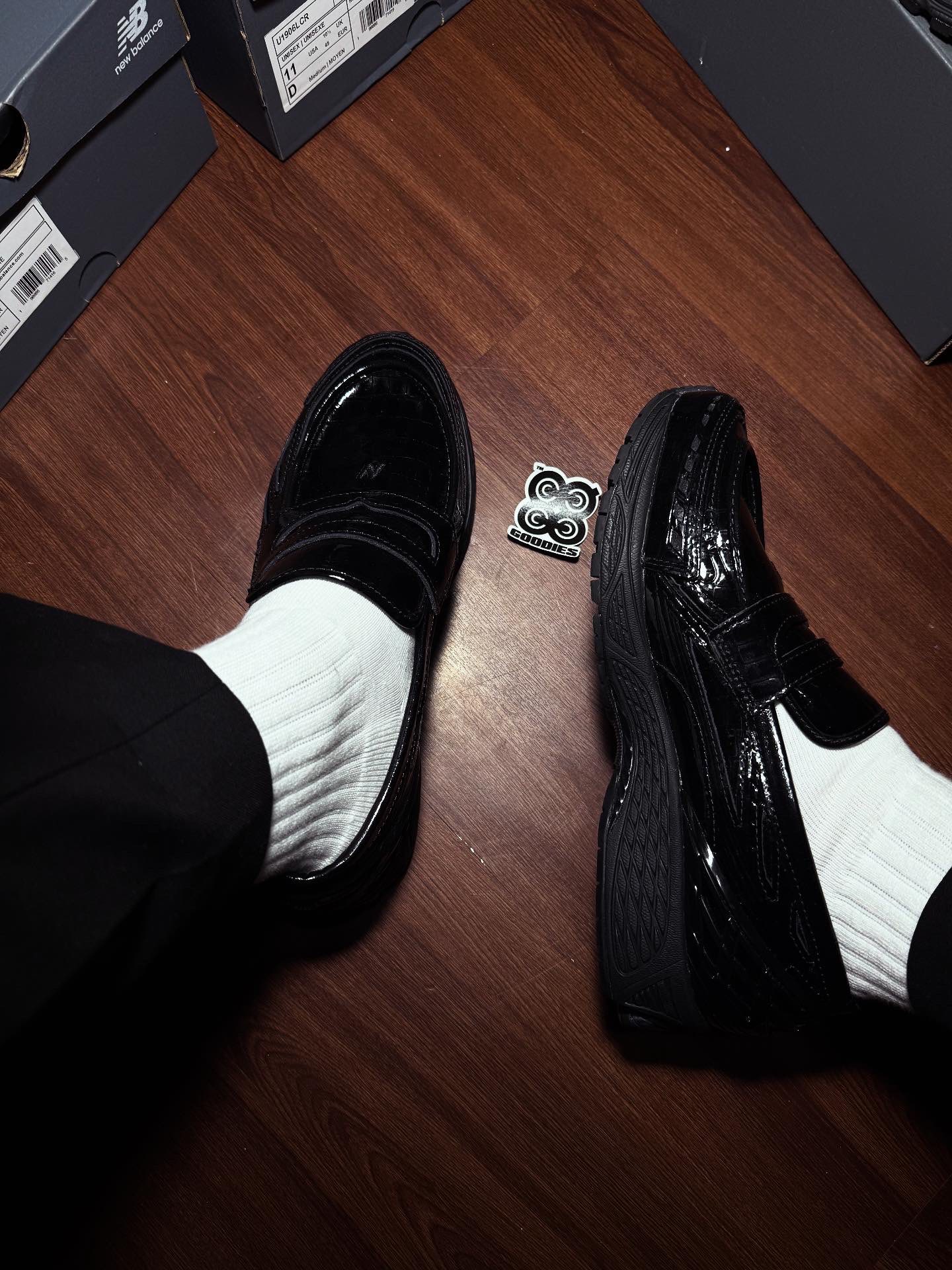 New Balance 1906L Loafers Black Croc