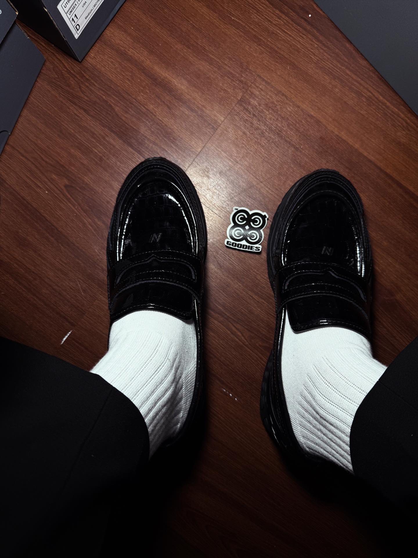 New Balance 1906L Loafers Black Croc