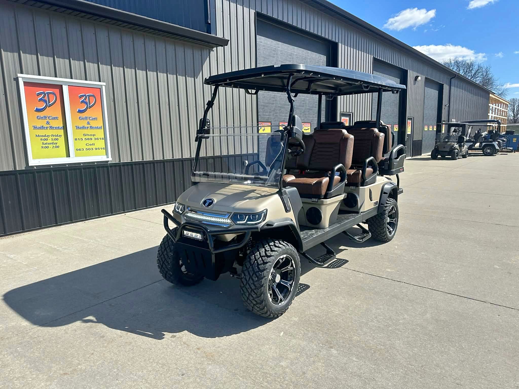 2026 TARA SUMMIT AIR 4+2 LIFTED 51V LITHIUM 6-SEATER Golf Cart! LIFTED ...