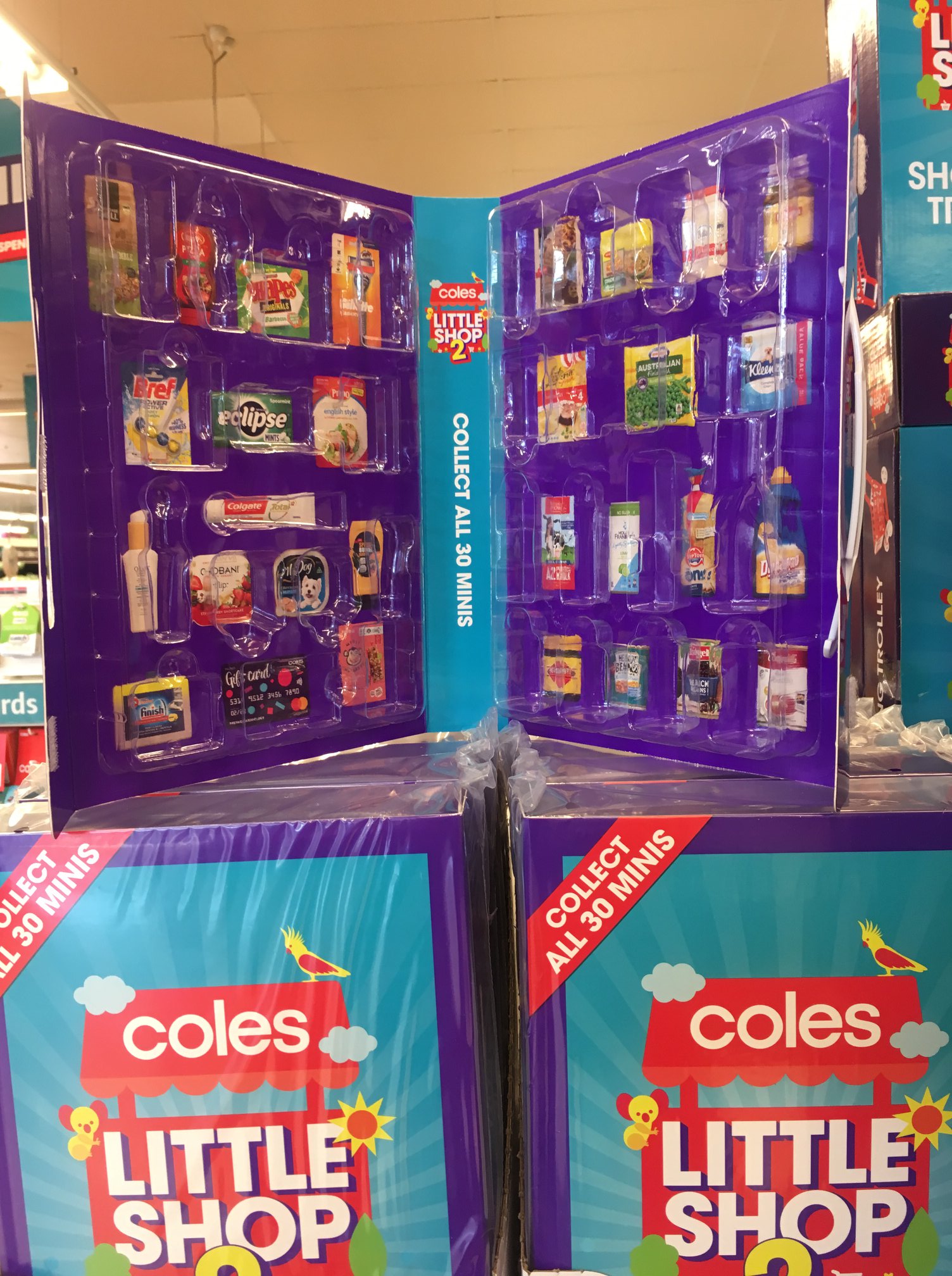 ? COLES LITTLE SHOP IS BACK ? The mini collectables has 
