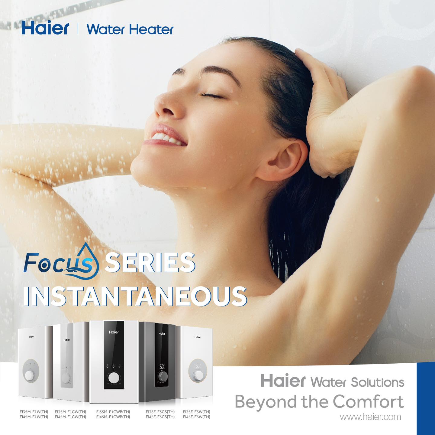 Haier - The all-new Haier Focus Series Instantaneous Water Heater is ...