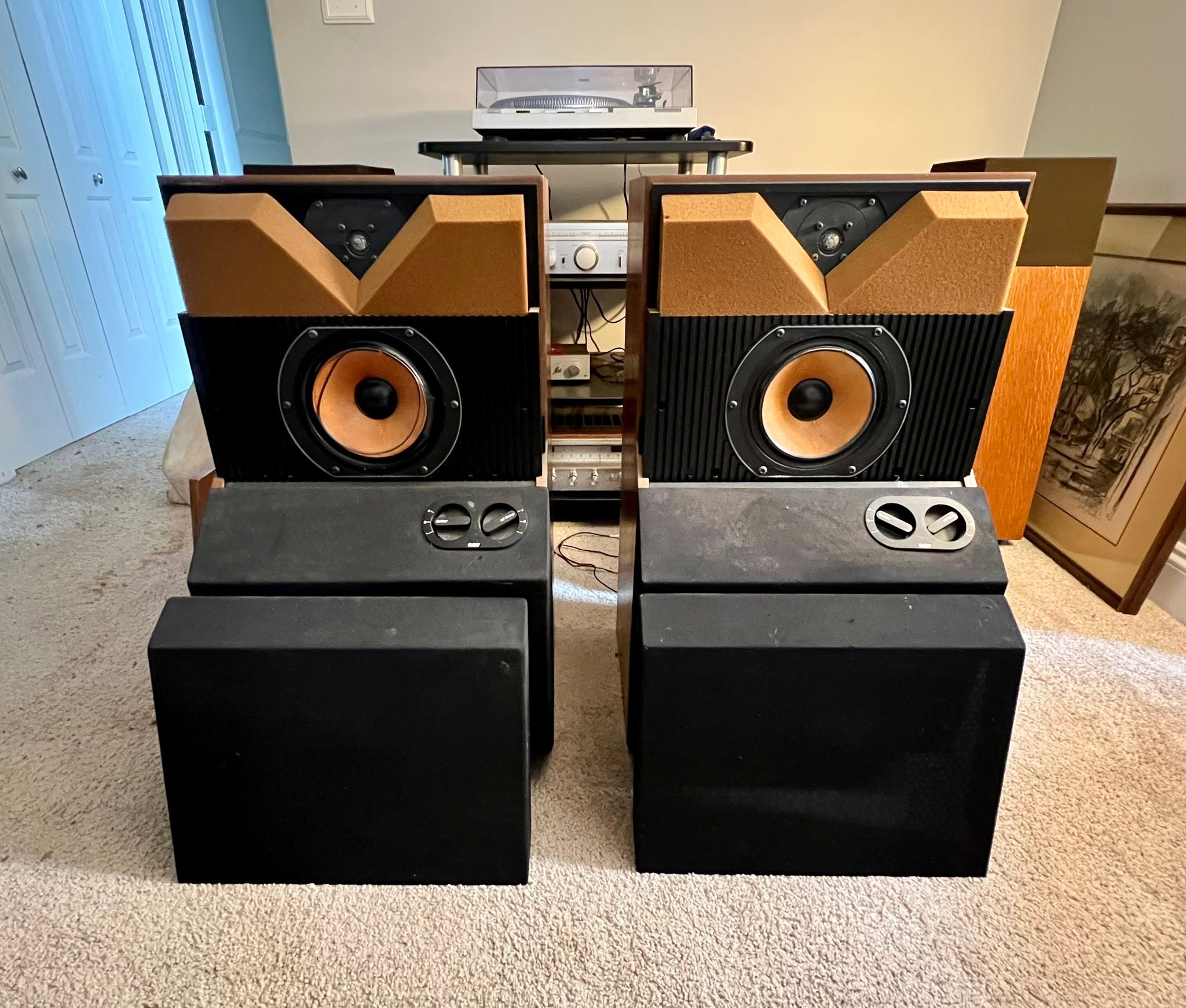 B&W DM17 speaker restoration tips