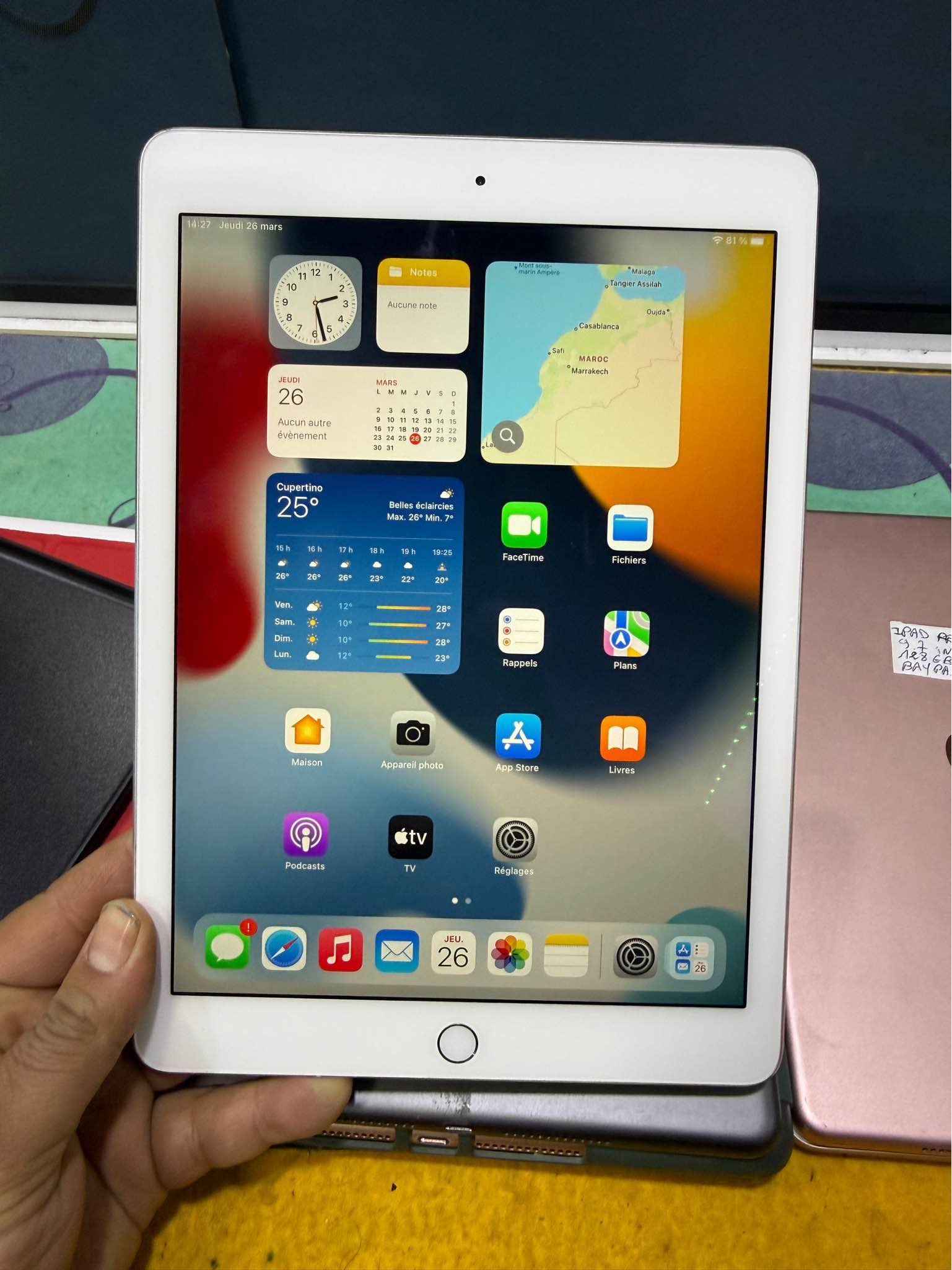 iPad Air 2 iOS 15.8.7 16 giga ☎️?0656657565