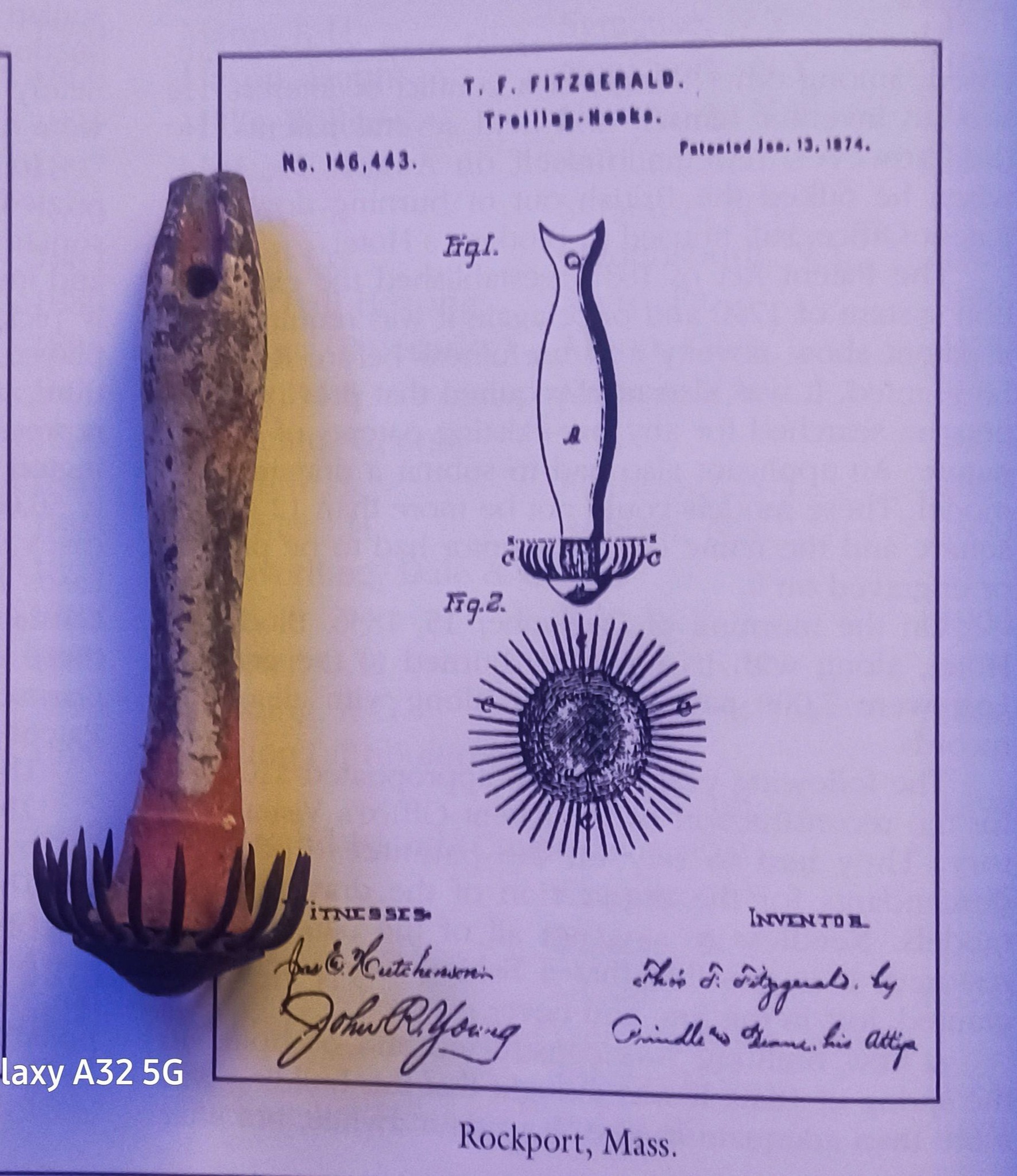 can i patent a fishing lure (1954) Print Surface Fishing Lure Patent -
