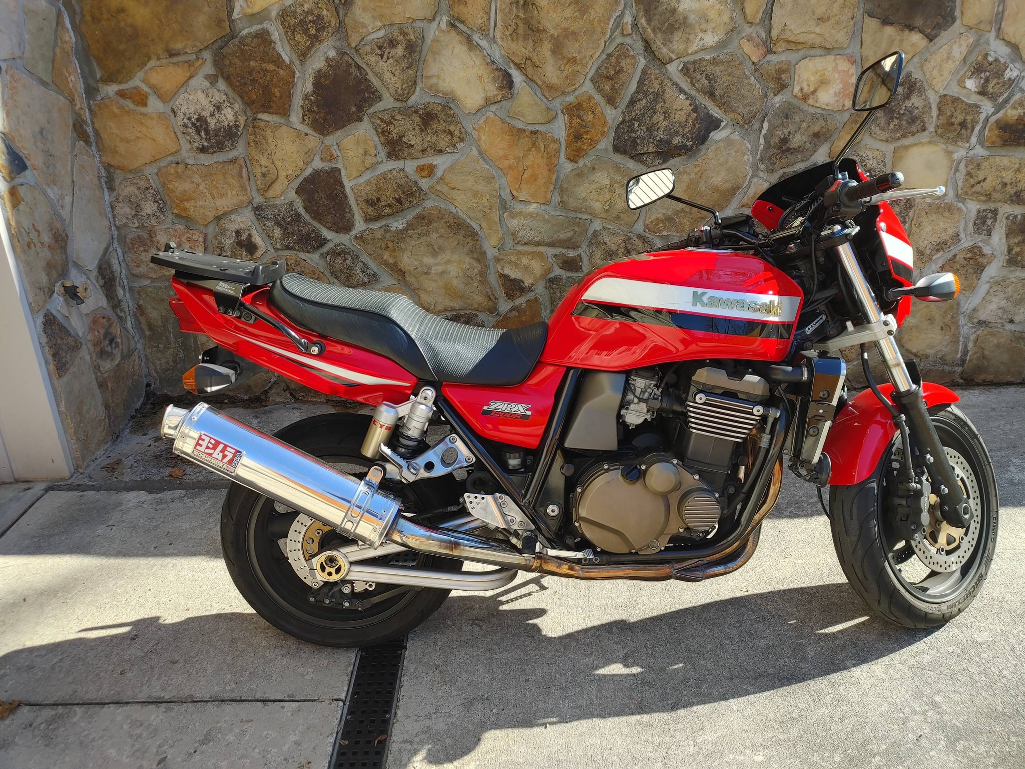 2004 Kawasaki ZRX1200R for sale with 25,188 miles