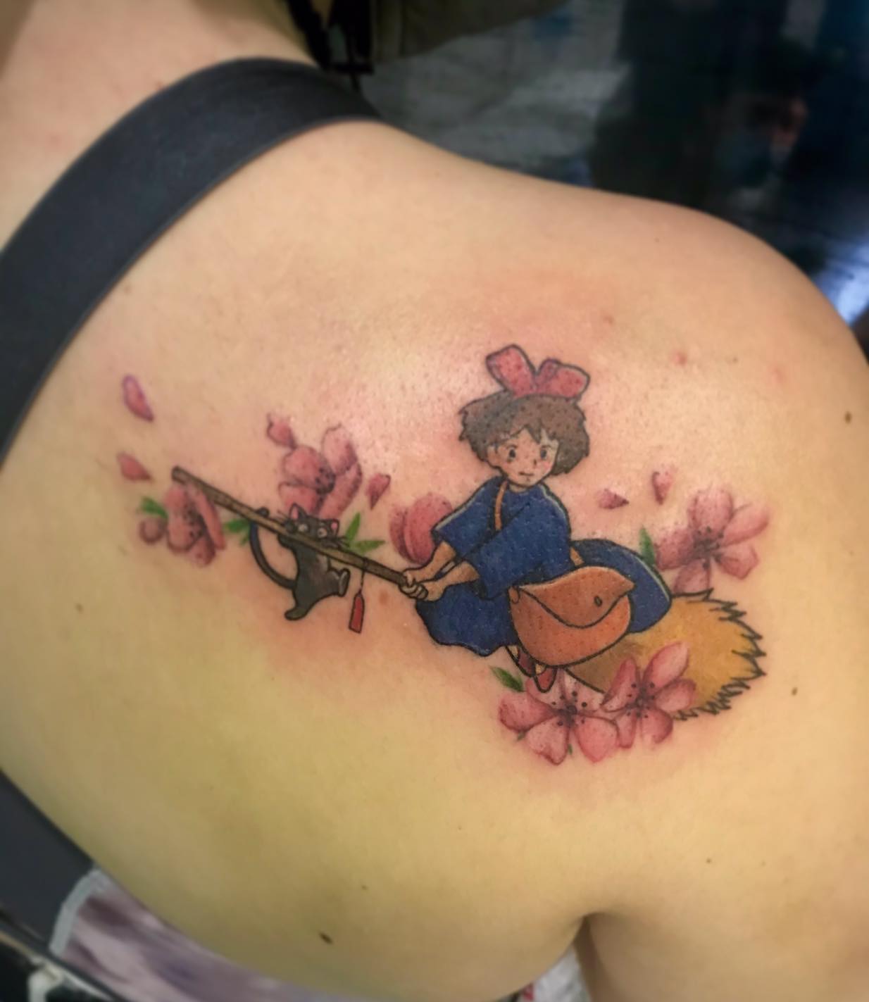 Tatouage Kiki La Petite Sorciere