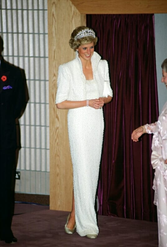 Princess Diana's 1989 Elvis dress by Catherine Walker