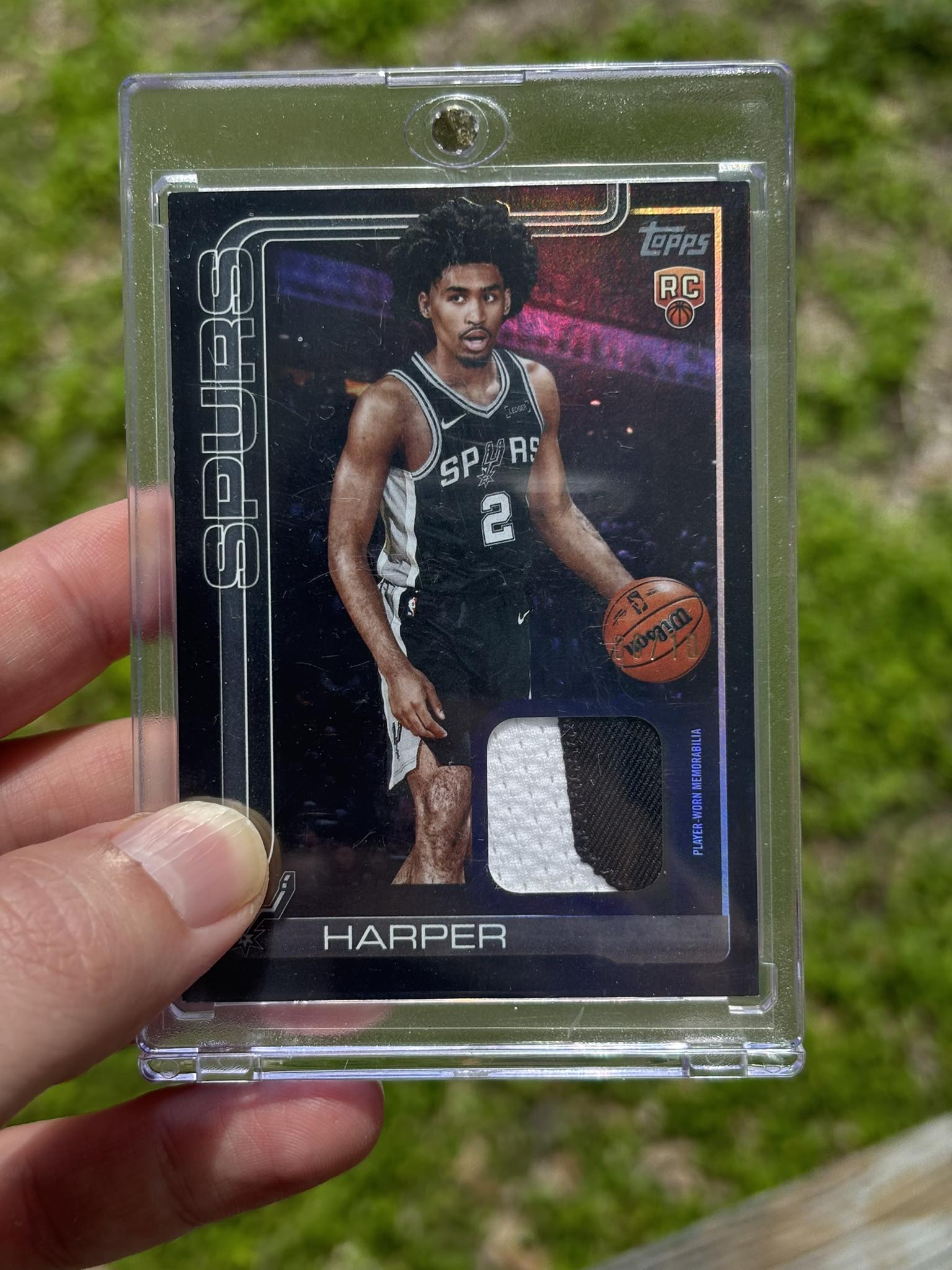 FIRST LOOK: Dylan Harper 1/1 Superfractor autograph in Topps 