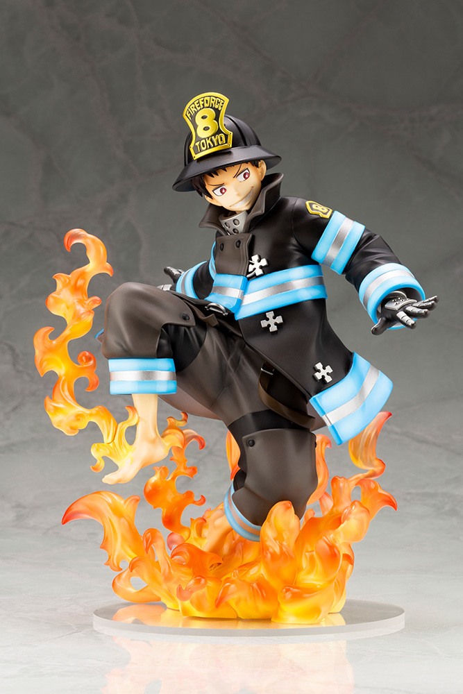 炎炎ノ消防隊』より「森羅日下部」＆「環 古達」がフィギュアになって