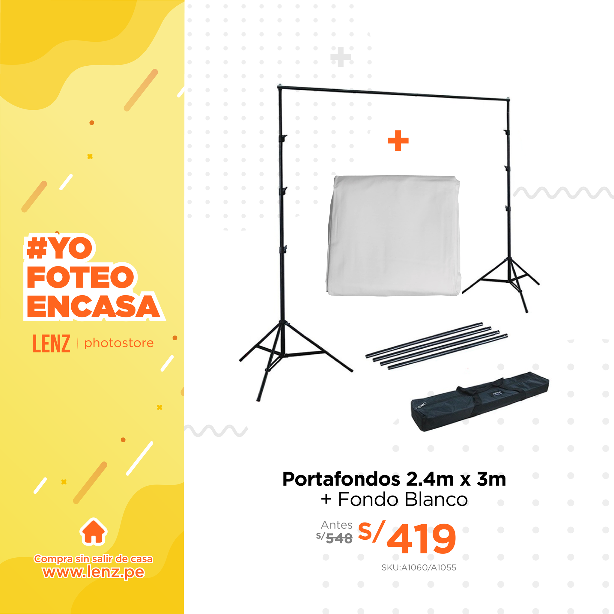 ¿Fondo blanco infinito? ¡No hay... - LENZ Photo Store