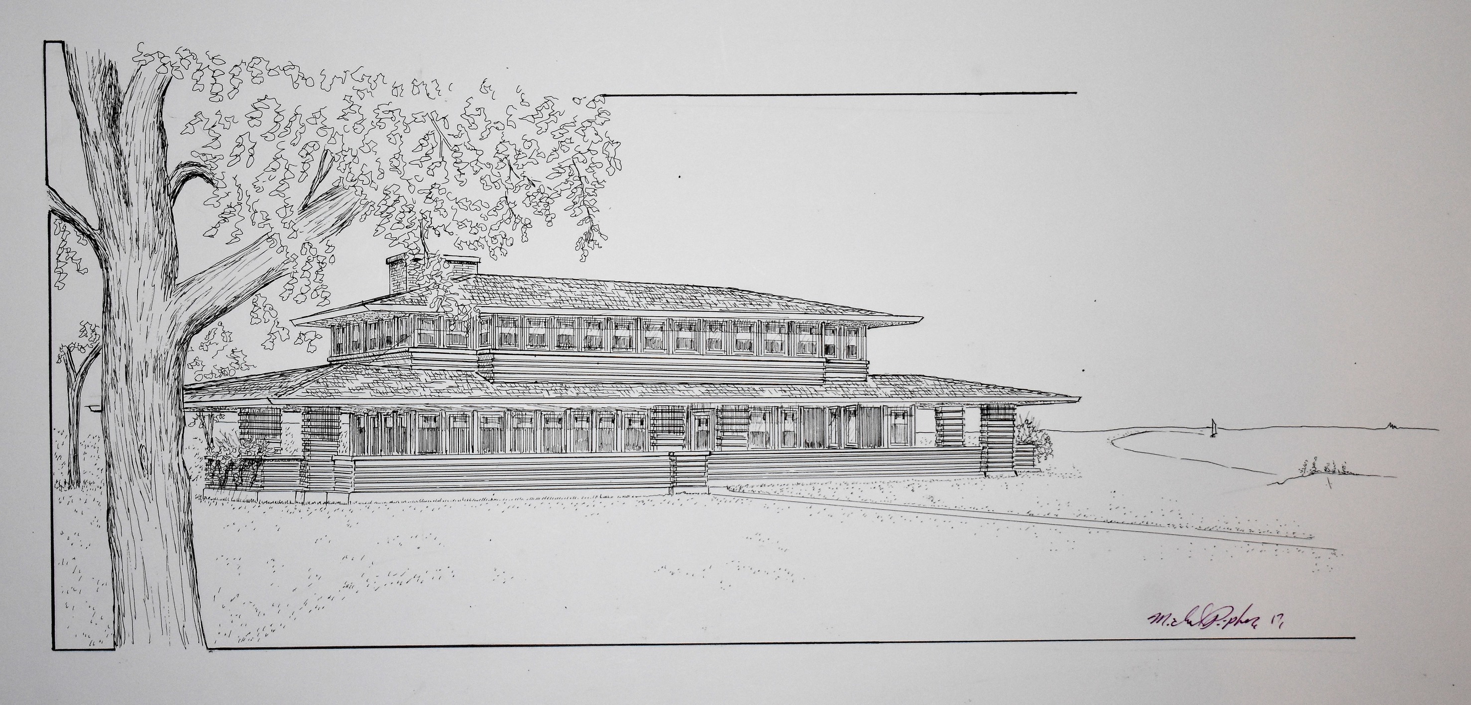 Frank Lloyd Wright buildings in chronological order from 1889-1916