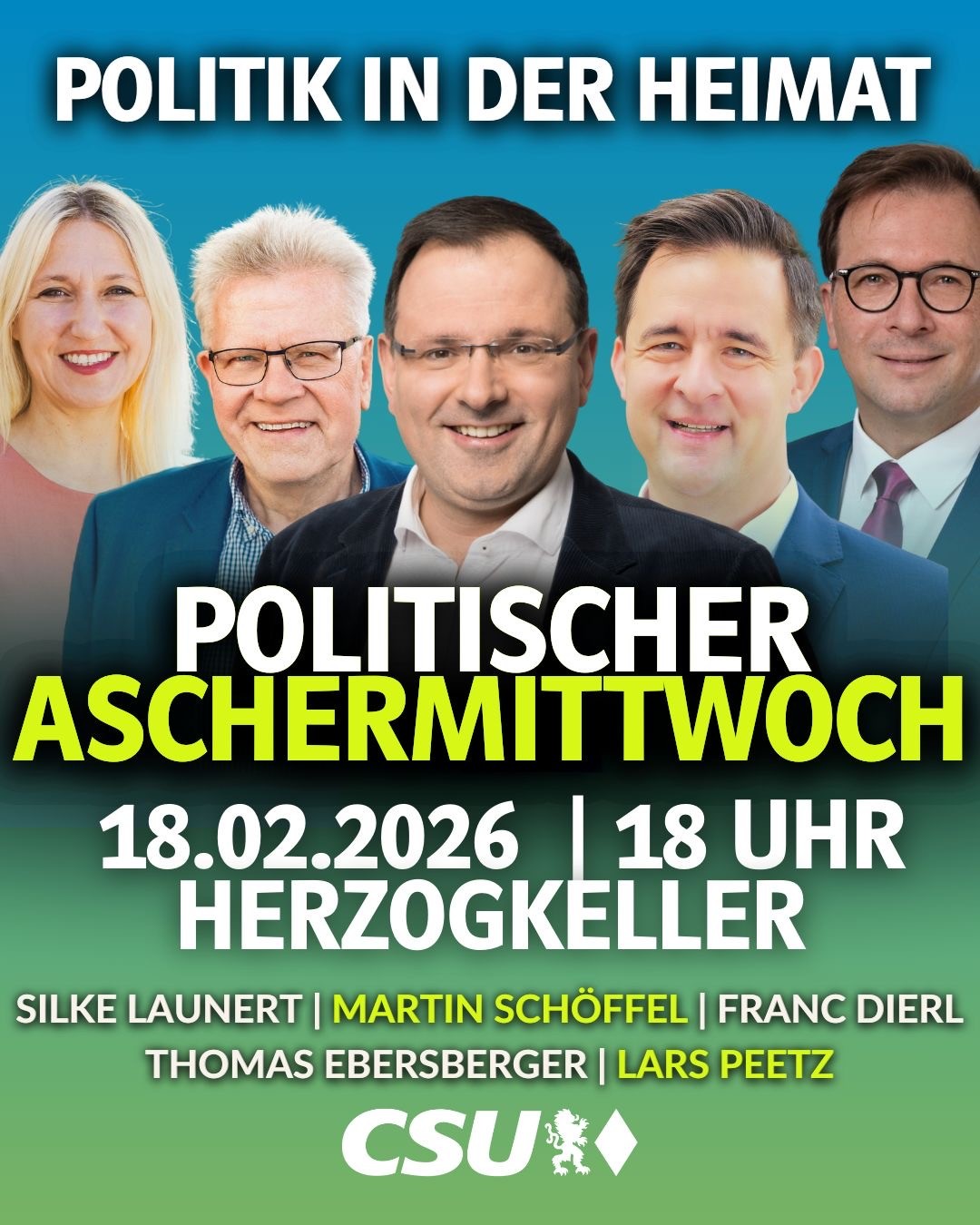 Franc Dierl - Herzliche Einladung! #mdlfrancdierl #CSU... | Facebook