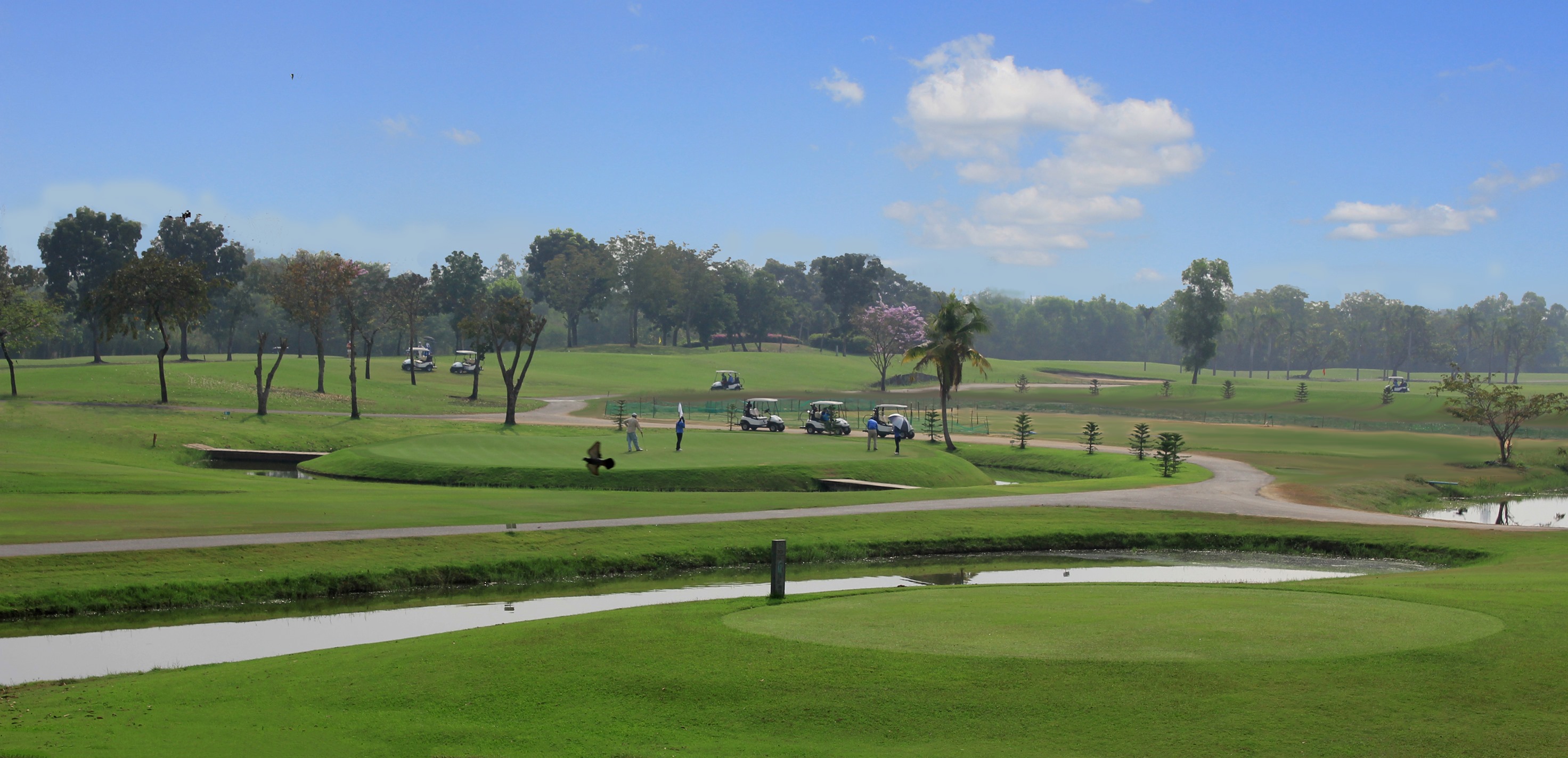 วันนี้ฤกษ์ดีท้องฟ้าสดใส..ต้อนร... - Northern Rangsit Golf Club