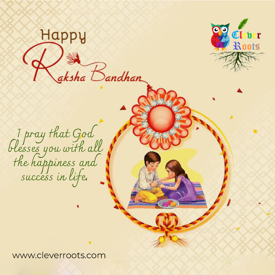 CleverRoots - 🌟 Wishing you a Happy Raksha Bandhan from...