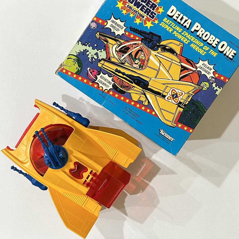Kenner Super Powers Delta Probe One 1985 toy for sale