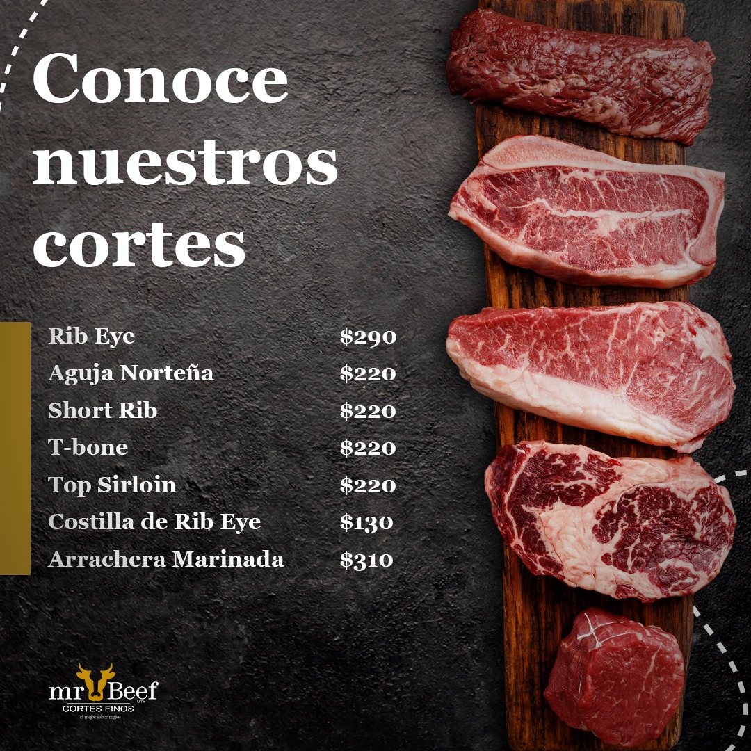 Mr. beef - ¡¡Cortes de la mejor calidad para una carnita...
