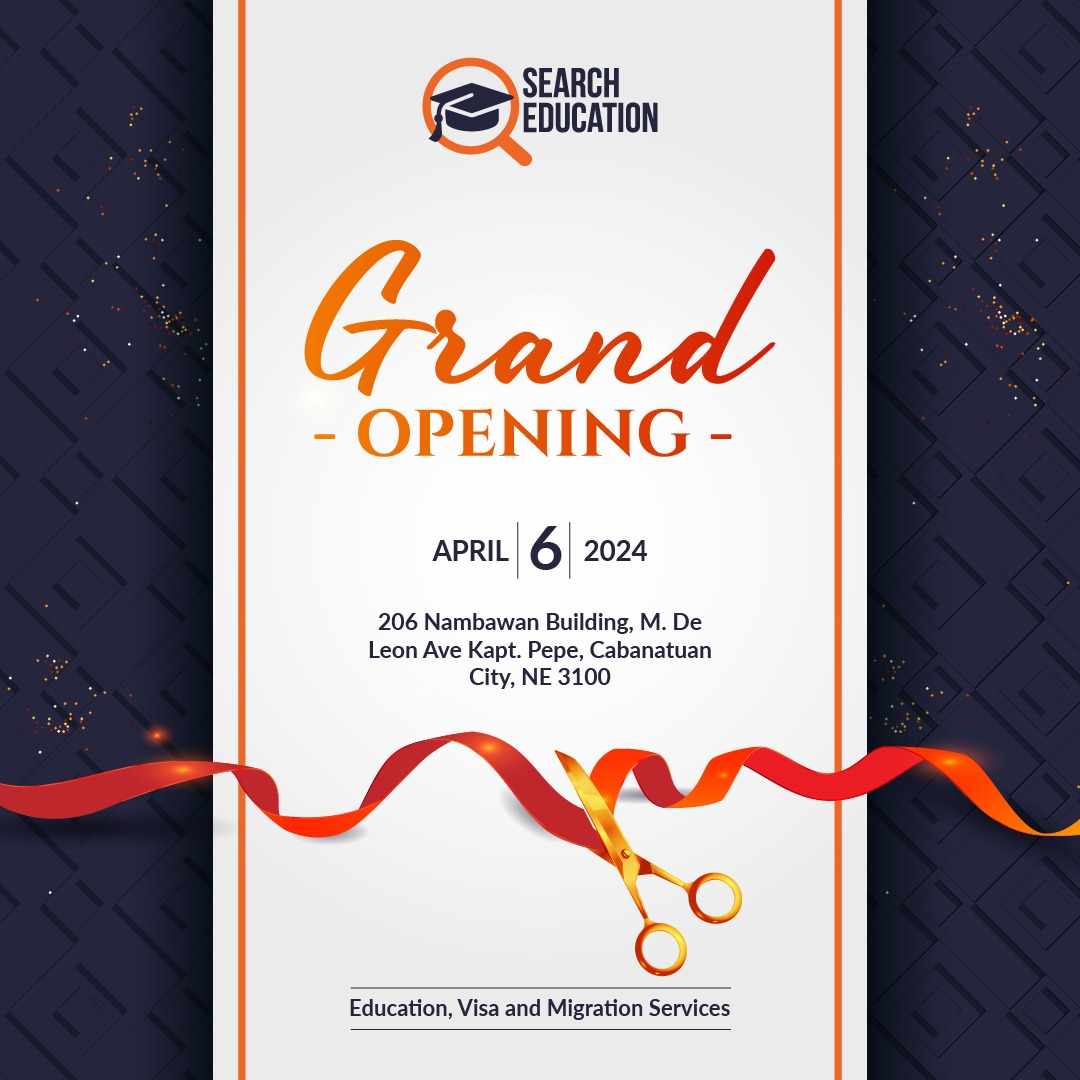 Grand Opening Alert! 🎉... - Search Education Philippines | Facebook