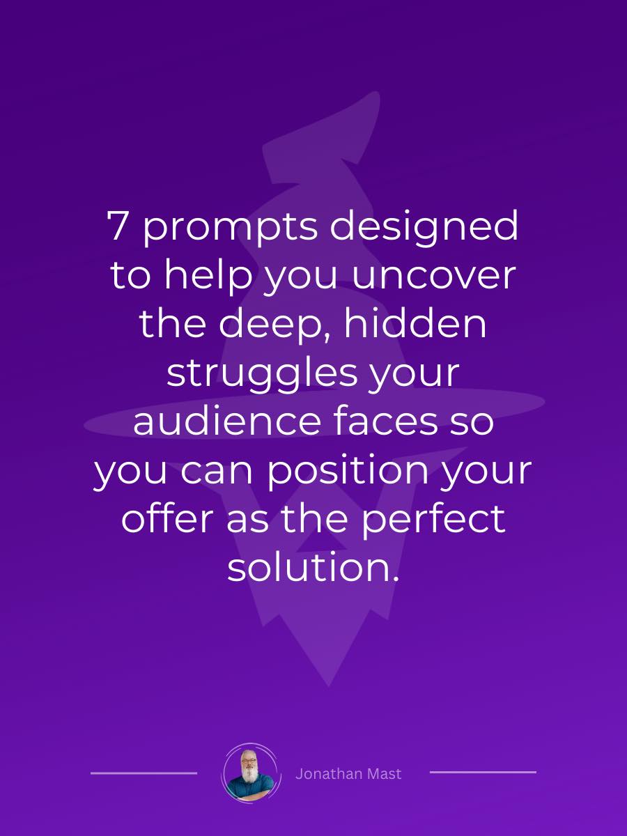 Jonathan Mast - Here are 7 prompts designed to help you... | Facebook