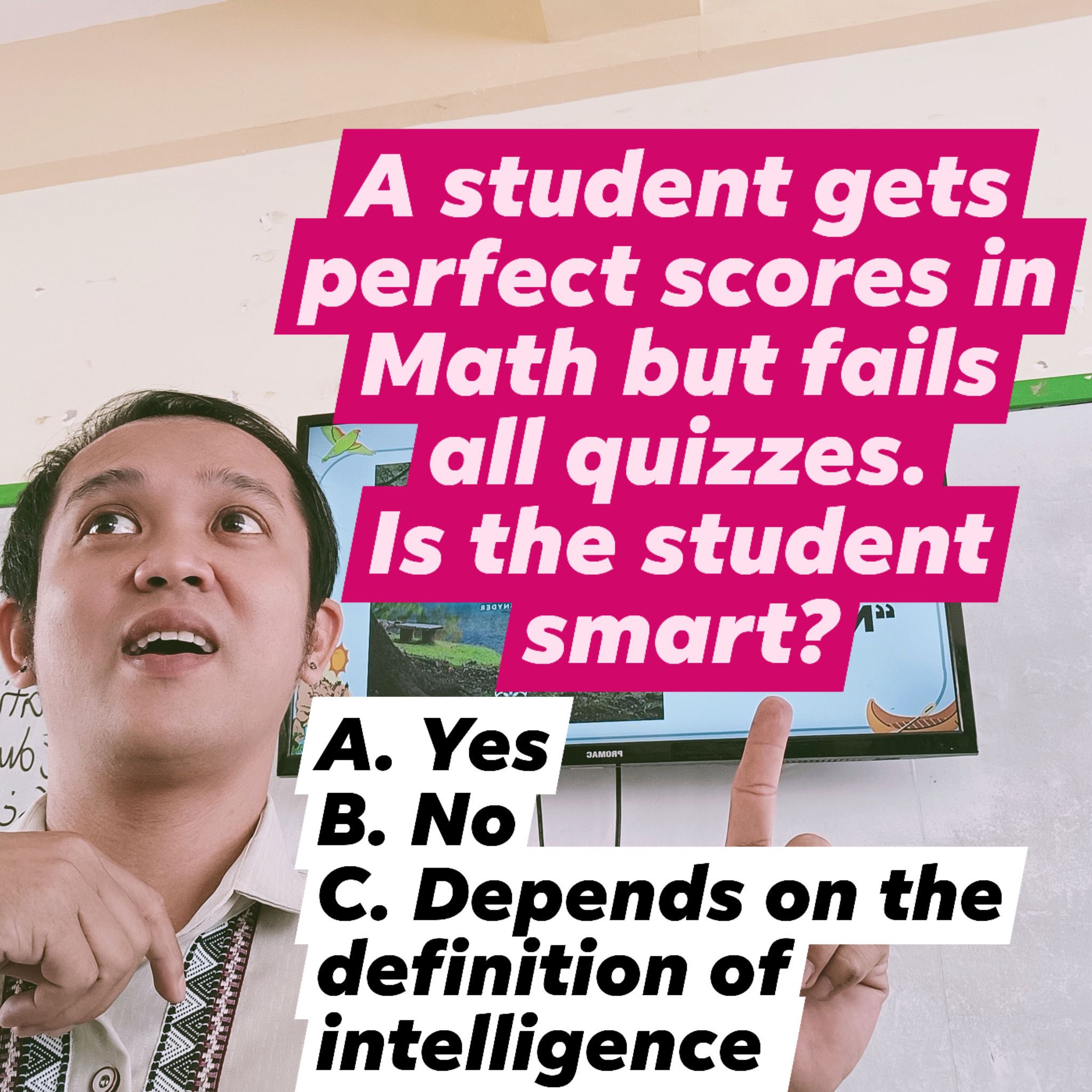 Dann Carlo - 🧠 Logic Question of the Day Maraming pwedeng sagot… pero ...