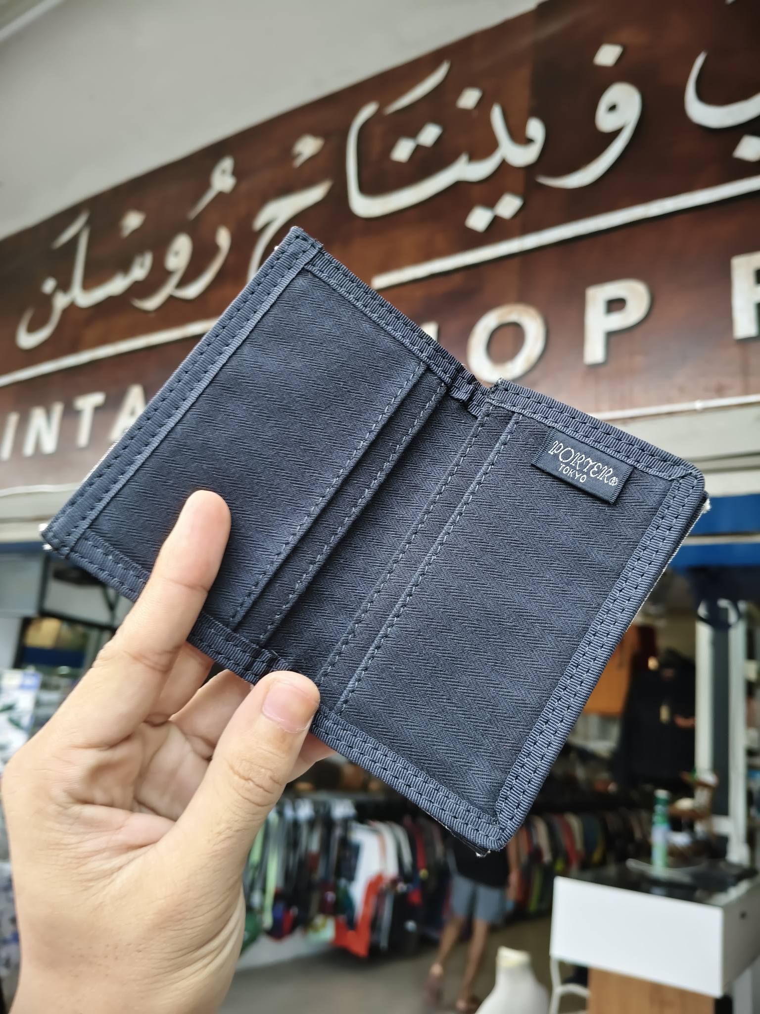 Wallet card Porter jeans Condition mantap Made in Japan Rm 180