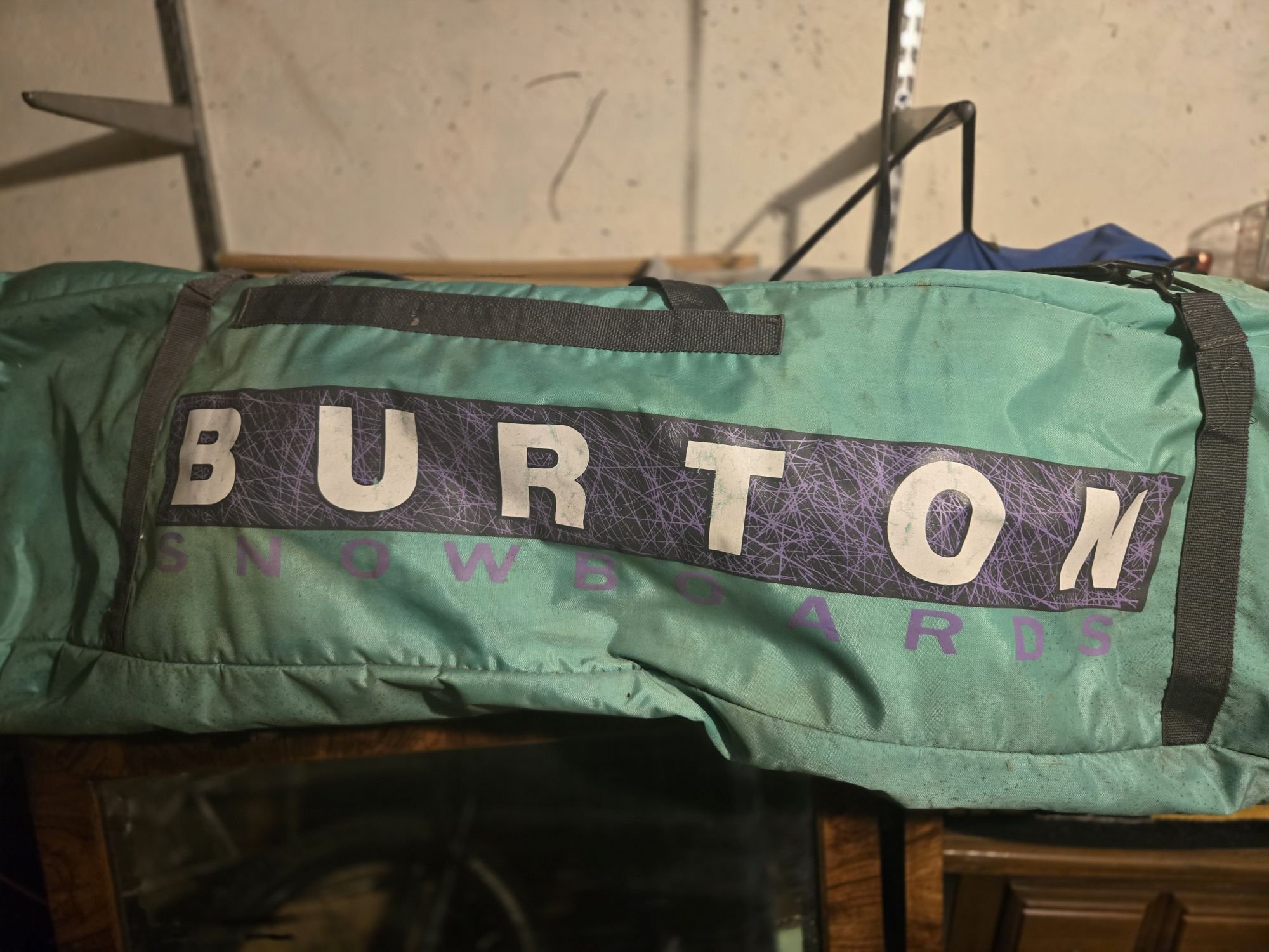 A message between the bindings. From Burton to the World, Jake's