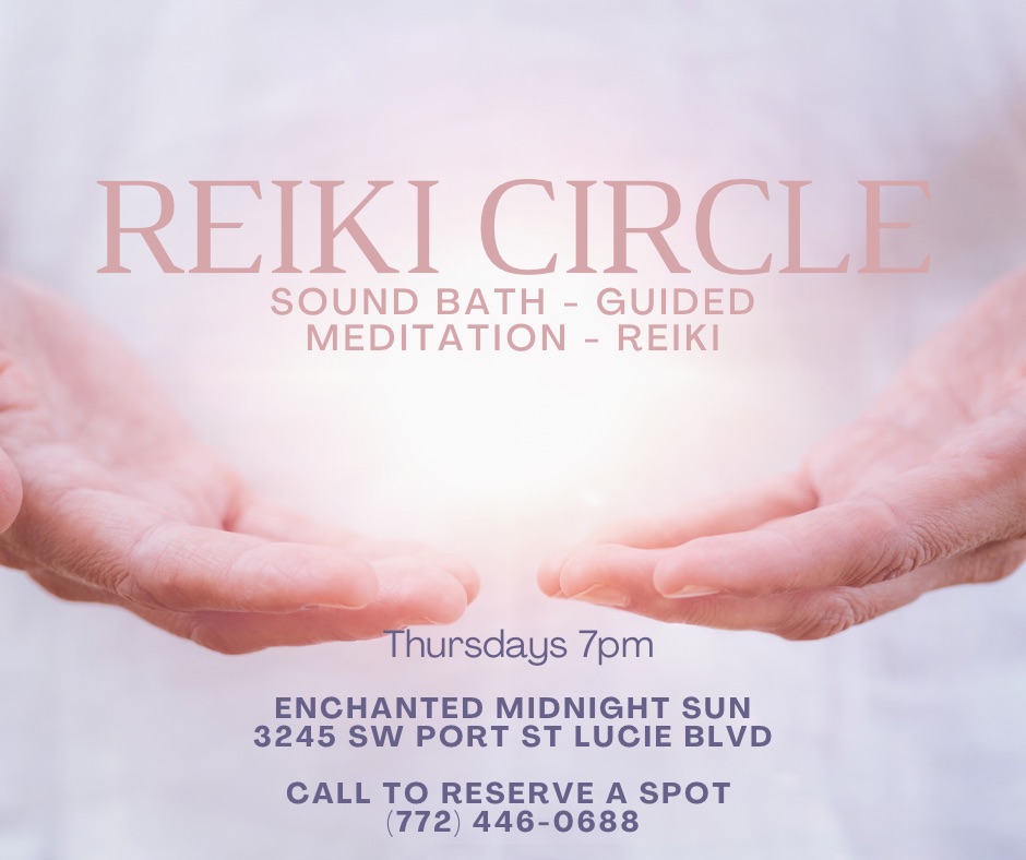 Reiki Circle - Sound Bath - Guided Meditation