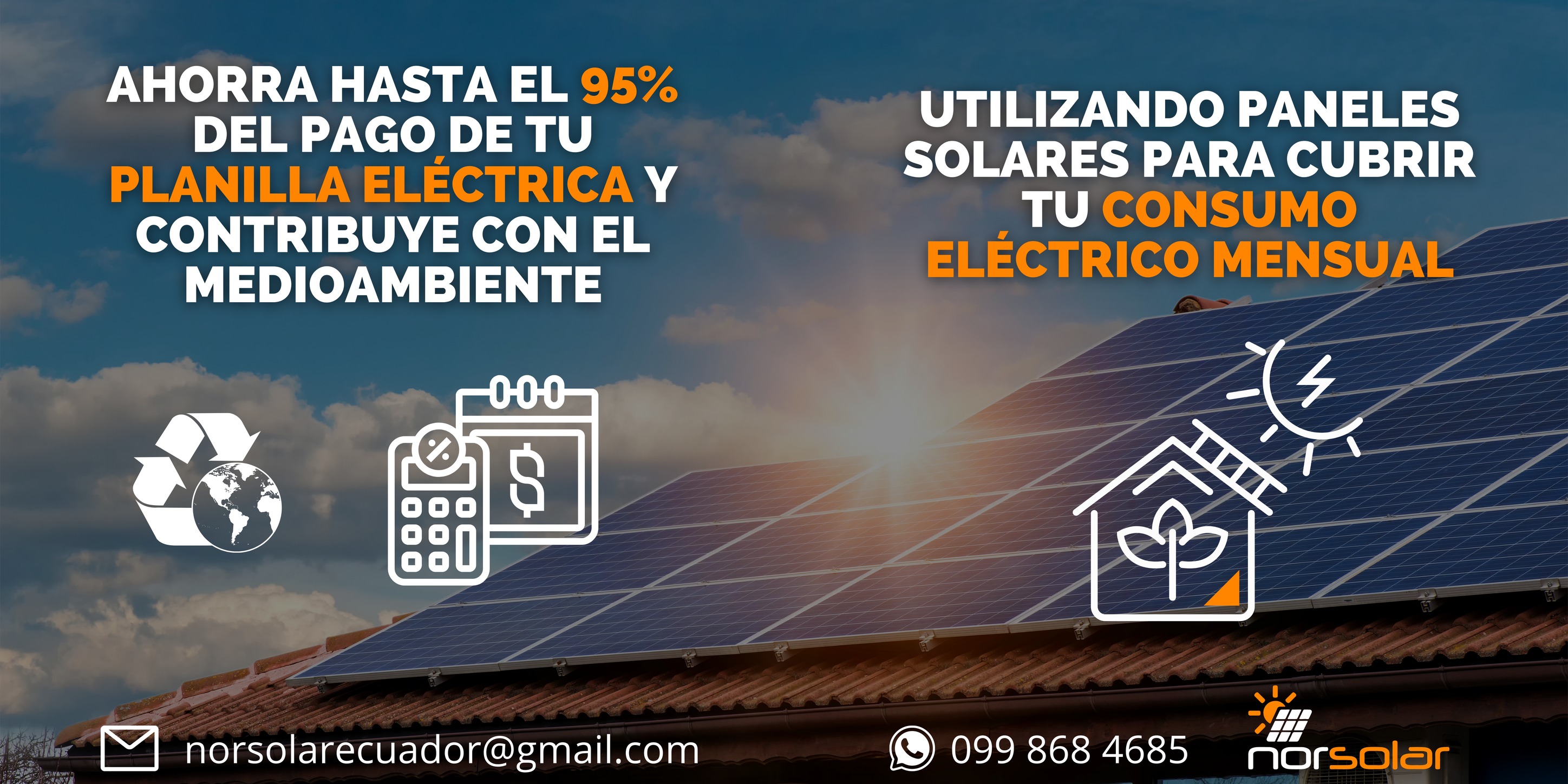Norsolar - Beneficios de usar Paneles Solares: 1.- Ahorras... | Facebook