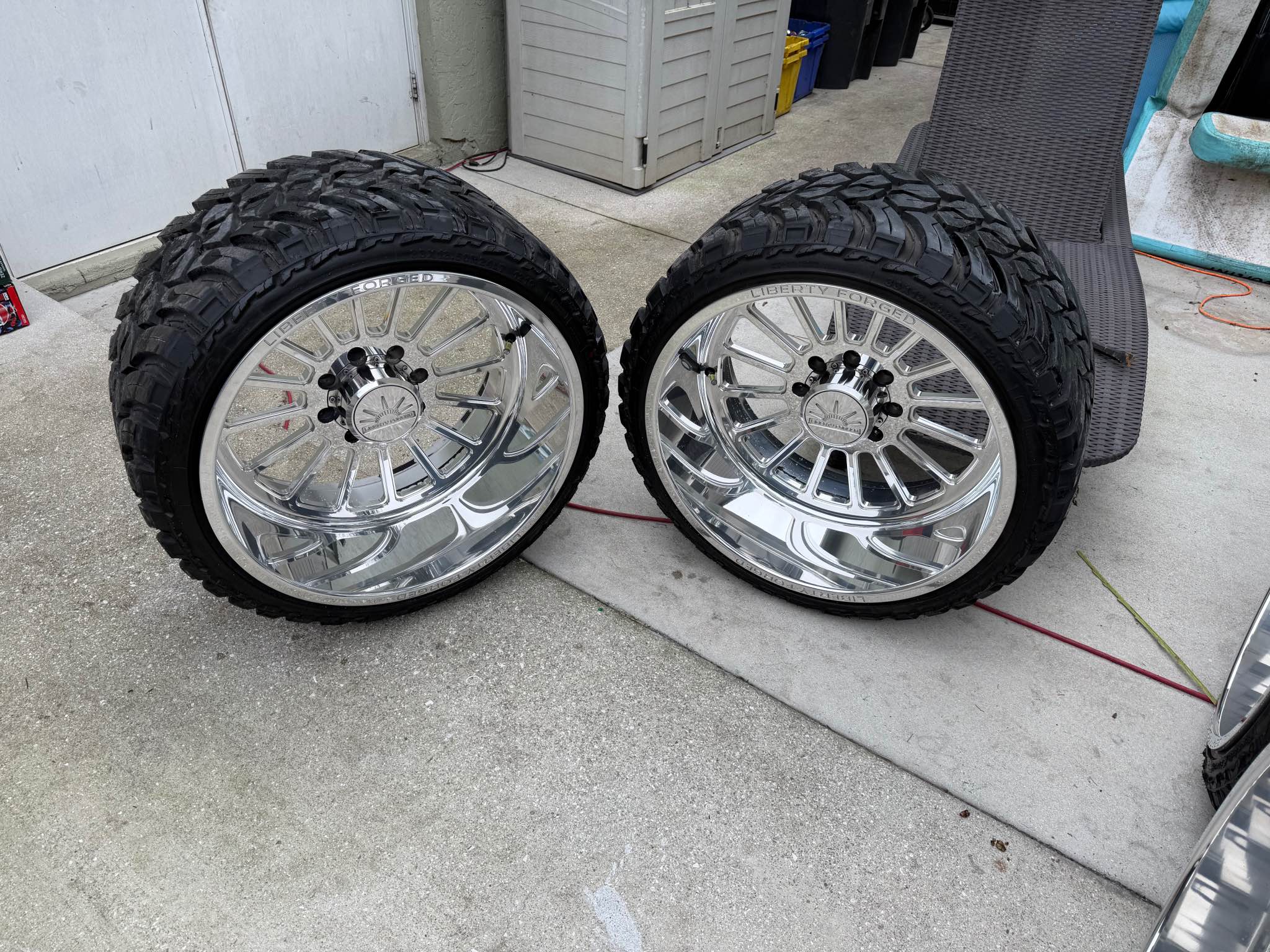 33s & 24x14 Liberty forged 8x180 - Car Wheels, Tires & Parts - West ...