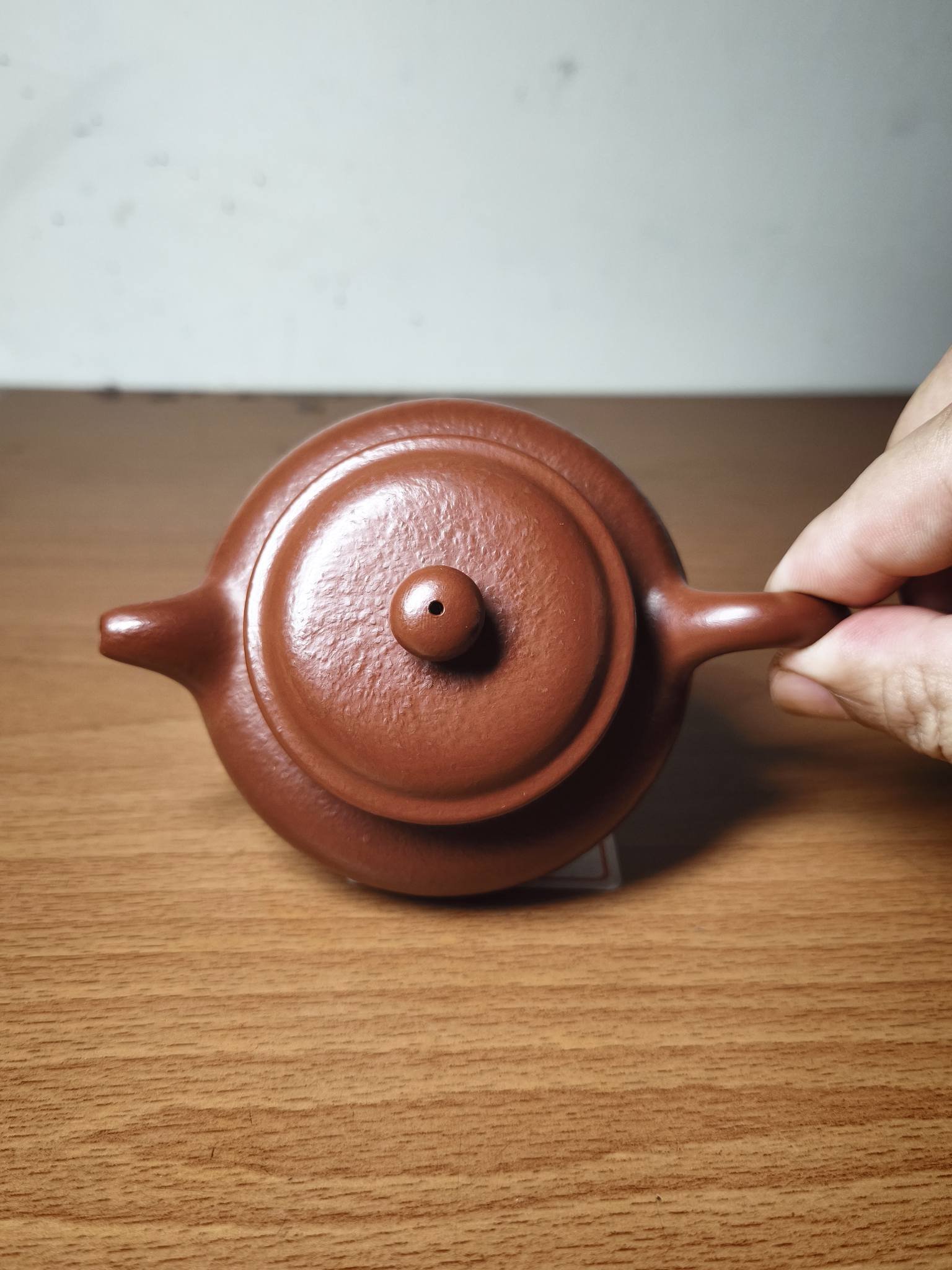 大紅袍蓮子朱泥全手工
