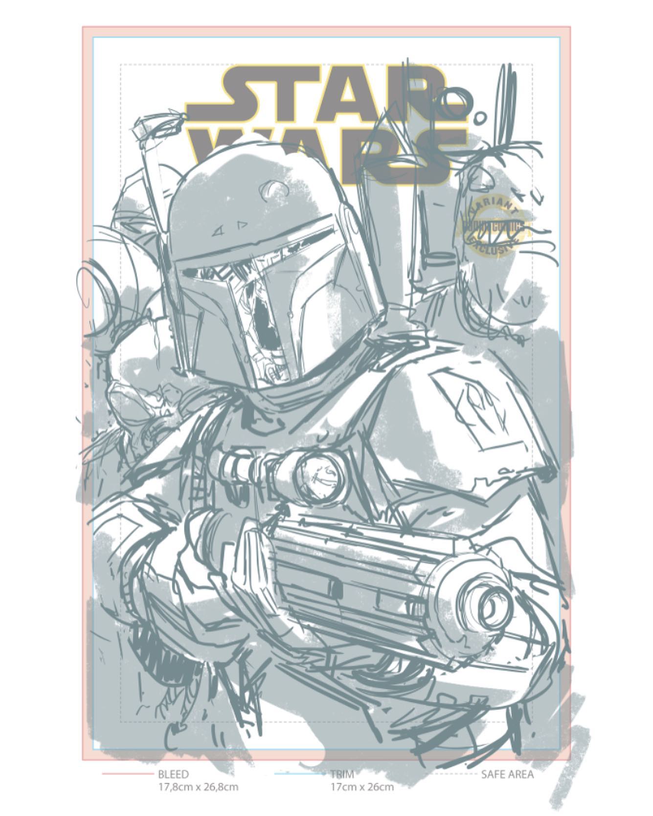 Official #StarWars art by Adam Schickling for Acme Archives From
