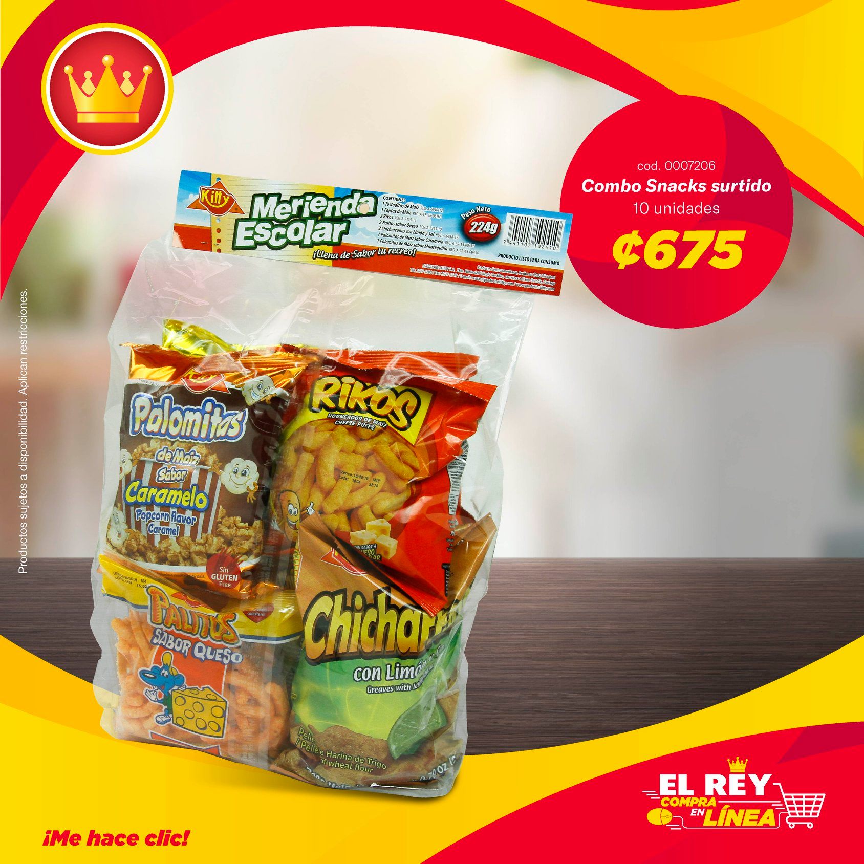 ¡Snacks, refrescos, malvaviscos! Todo... - Almacenes El Rey
