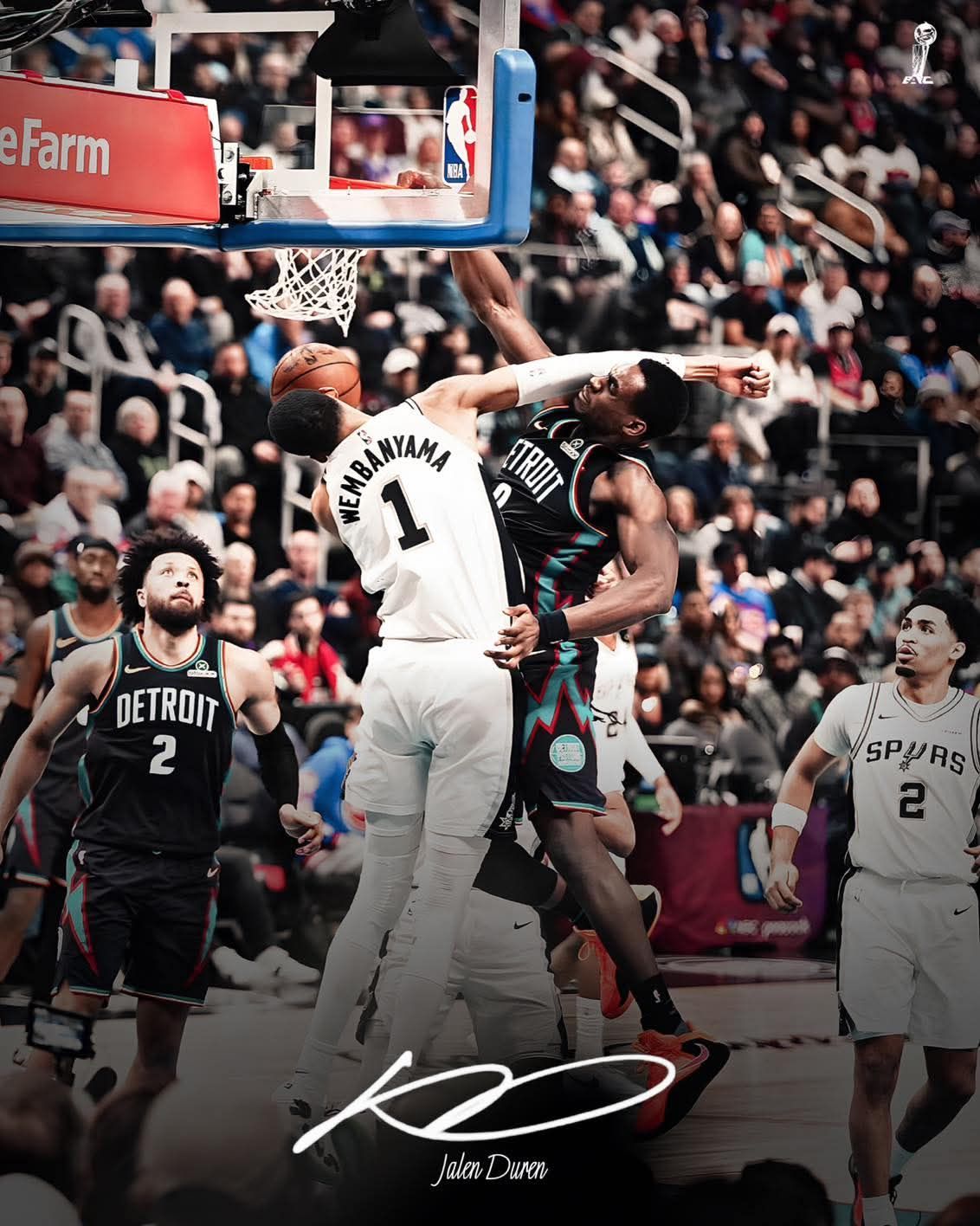 Jamal Cain really gave us the best poster dunk of this year's